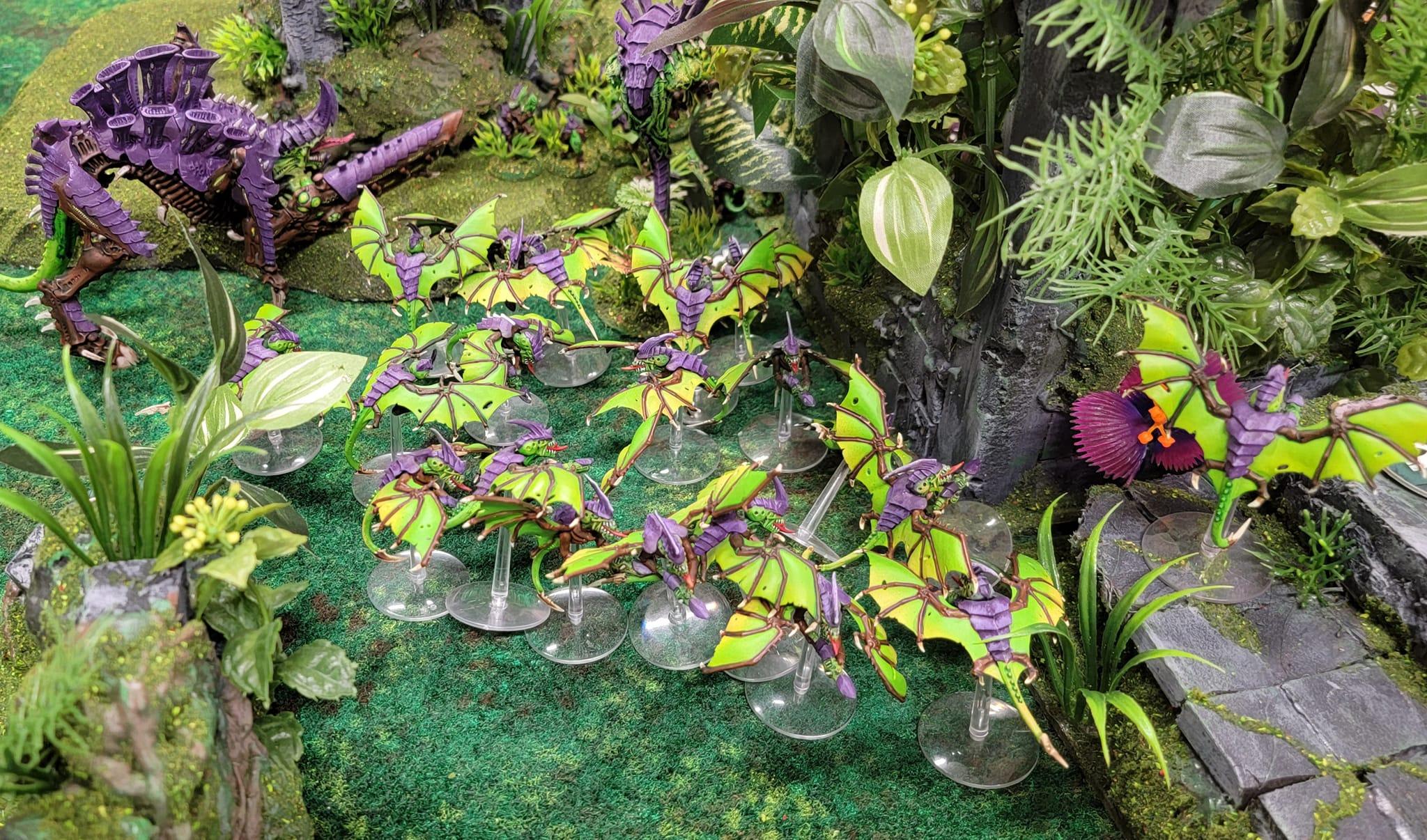 Battle Report, Chaos Space Marines, Emperor's Children, Tyranids, Warhammer 40,000