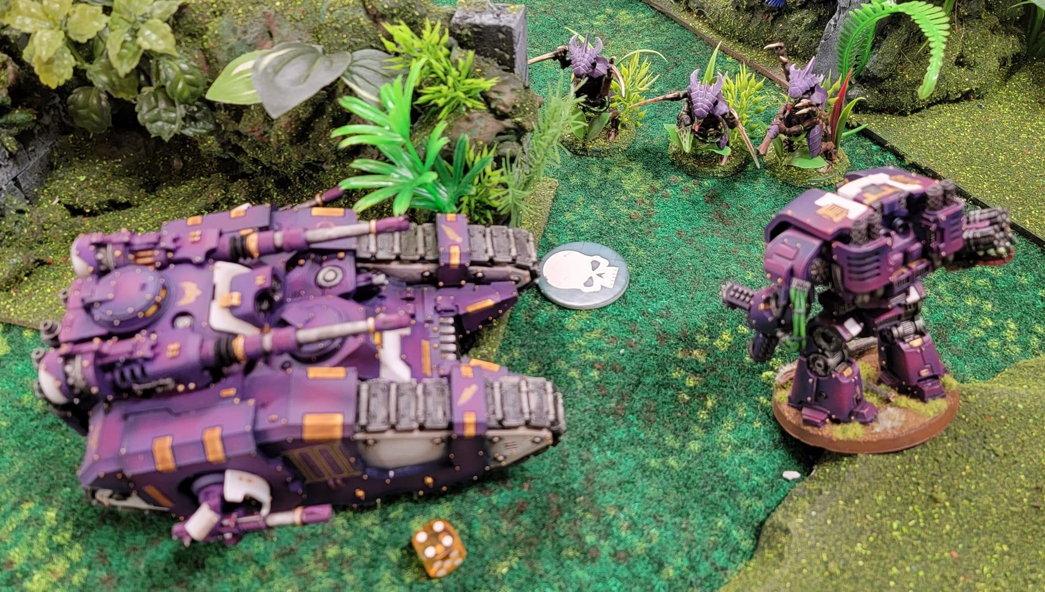 Battle Report, Chaos Space Marines, Emperor's Children, Tyranids, Warhammer 40,000