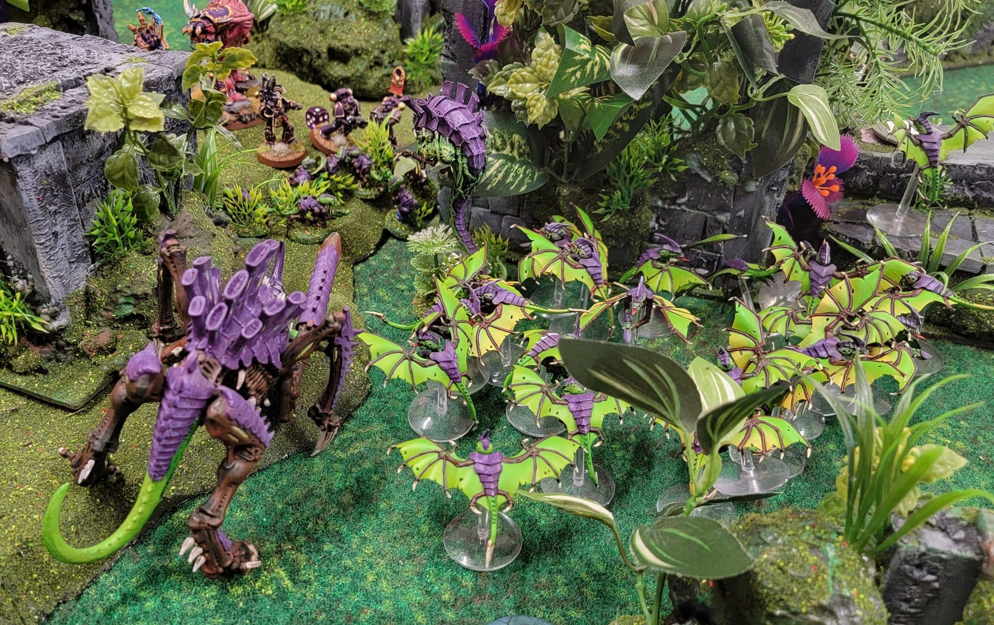 Battle Report, Chaos Space Marines, Emperor's Children, Tyranids, Warhammer 40,000