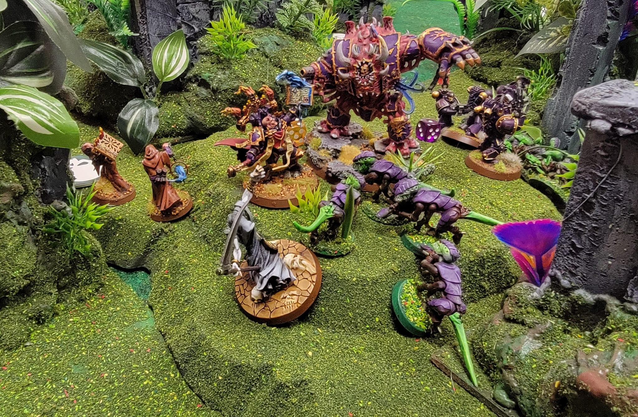 Battle Report, Chaos Space Marines, Emperor's Children, Tyranids, Warhammer 40,000
