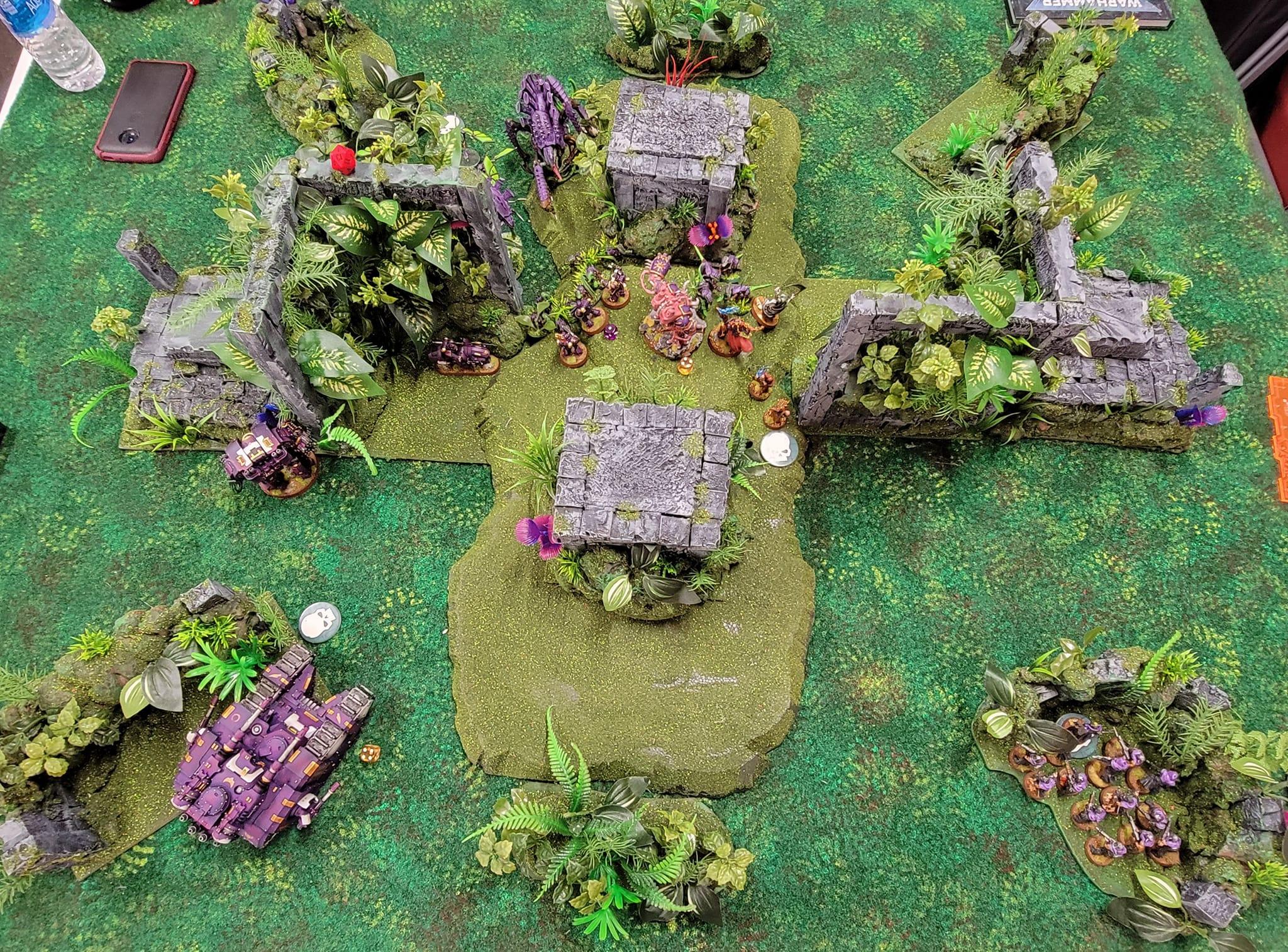 Battle Report, Chaos Space Marines, Emperor's Children, Tyranids, Warhammer 40,000
