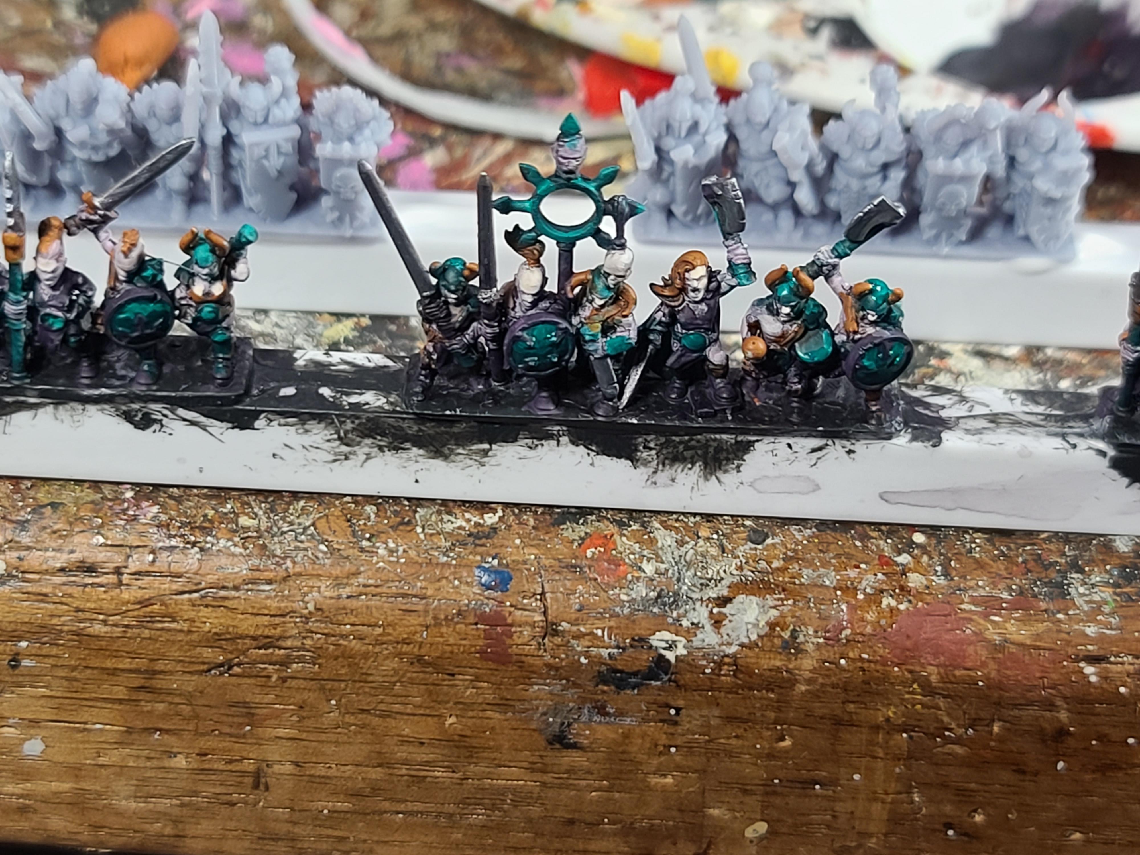 10mm, Chaos, Forest Dragon Designs, Marauders, Warmaster