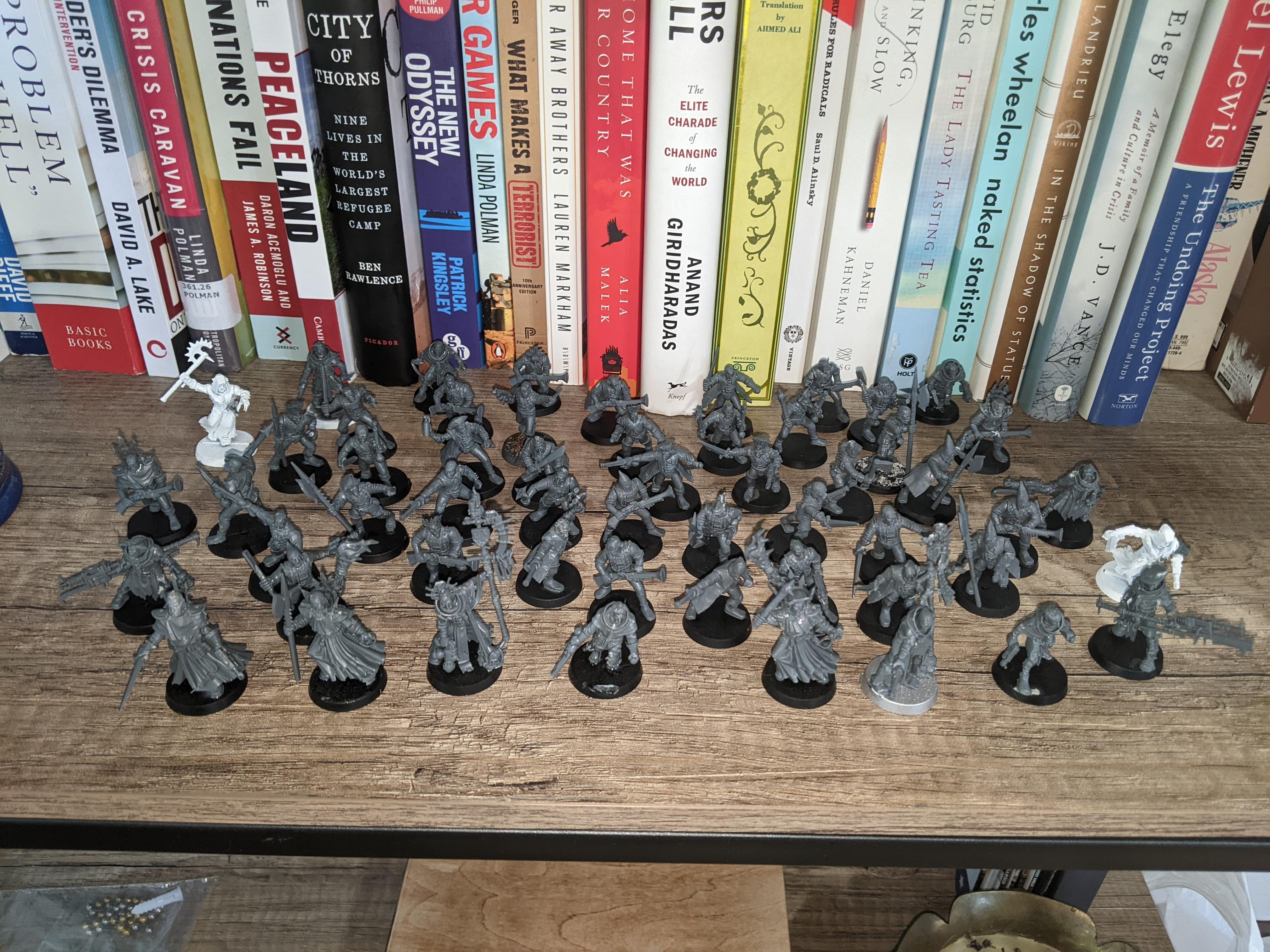 30k, Cult, Gsc, Imc, Unpainted Rabble 1