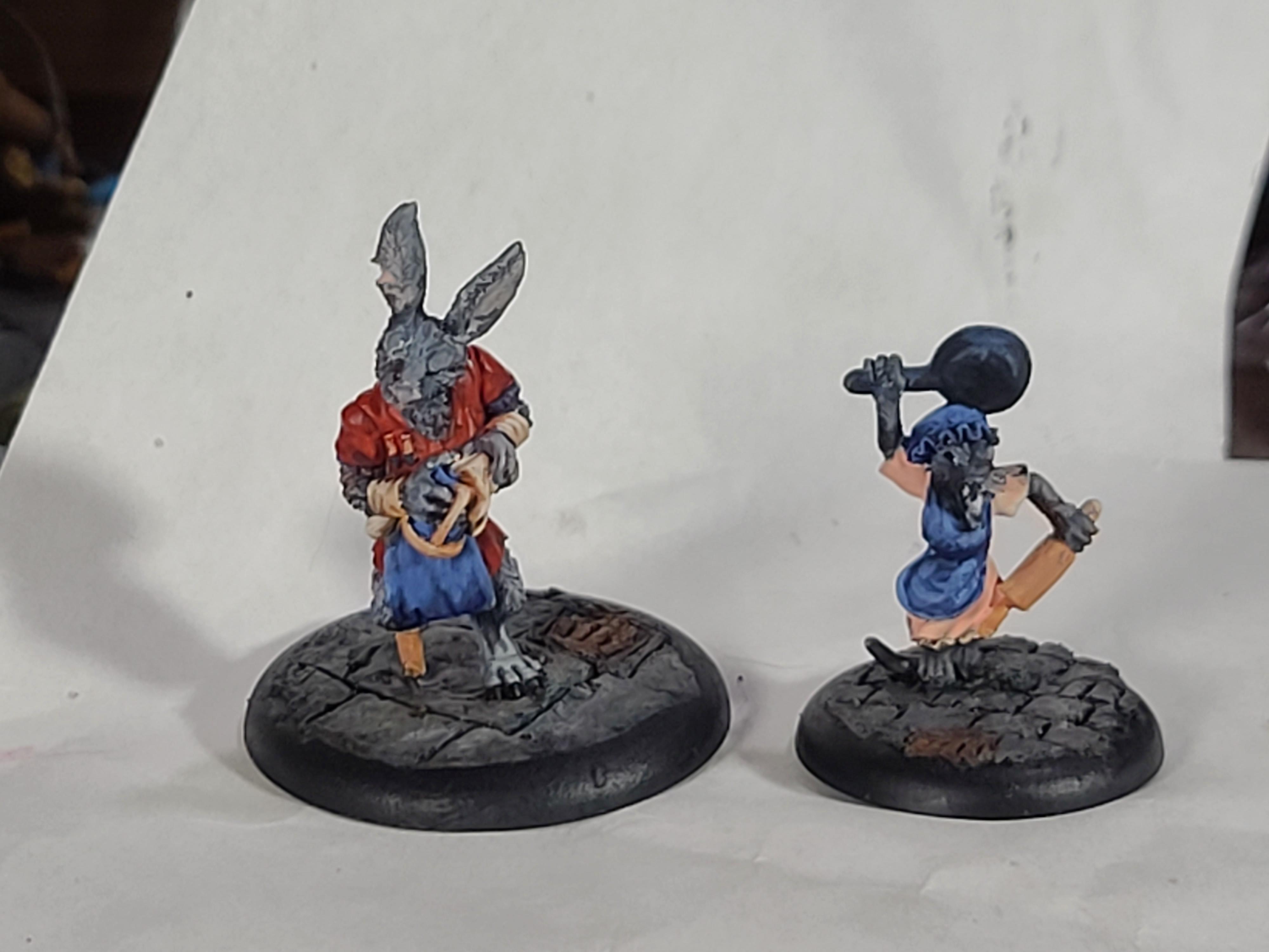 Alewife, Barkeep, Burrows And Badgers, Hare, Oathsworn Miniatures, Shrew