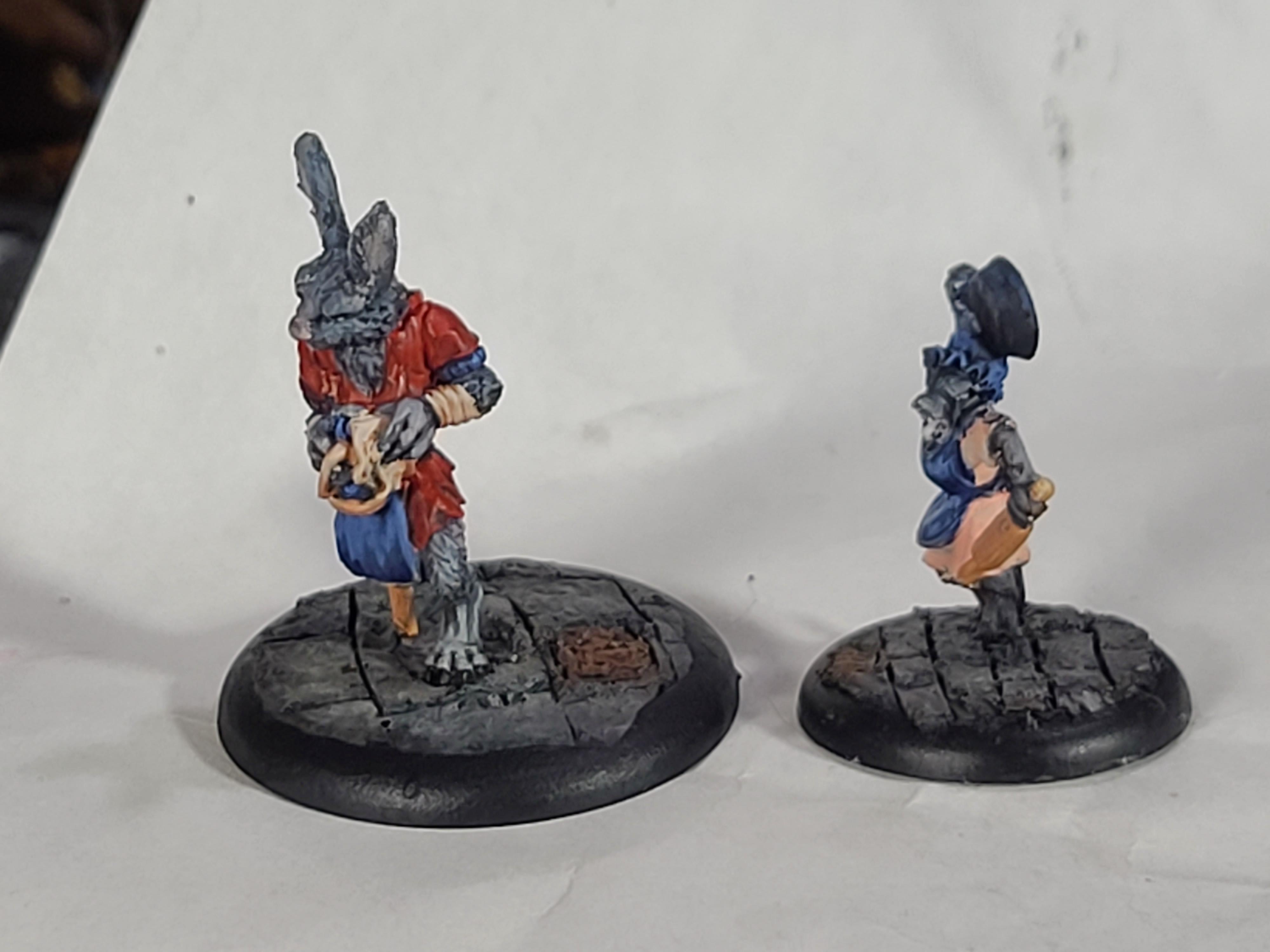 Alewife, Barkeep, Burrows And Badgers, Hare, Oathsworn Miniatures, Shrew