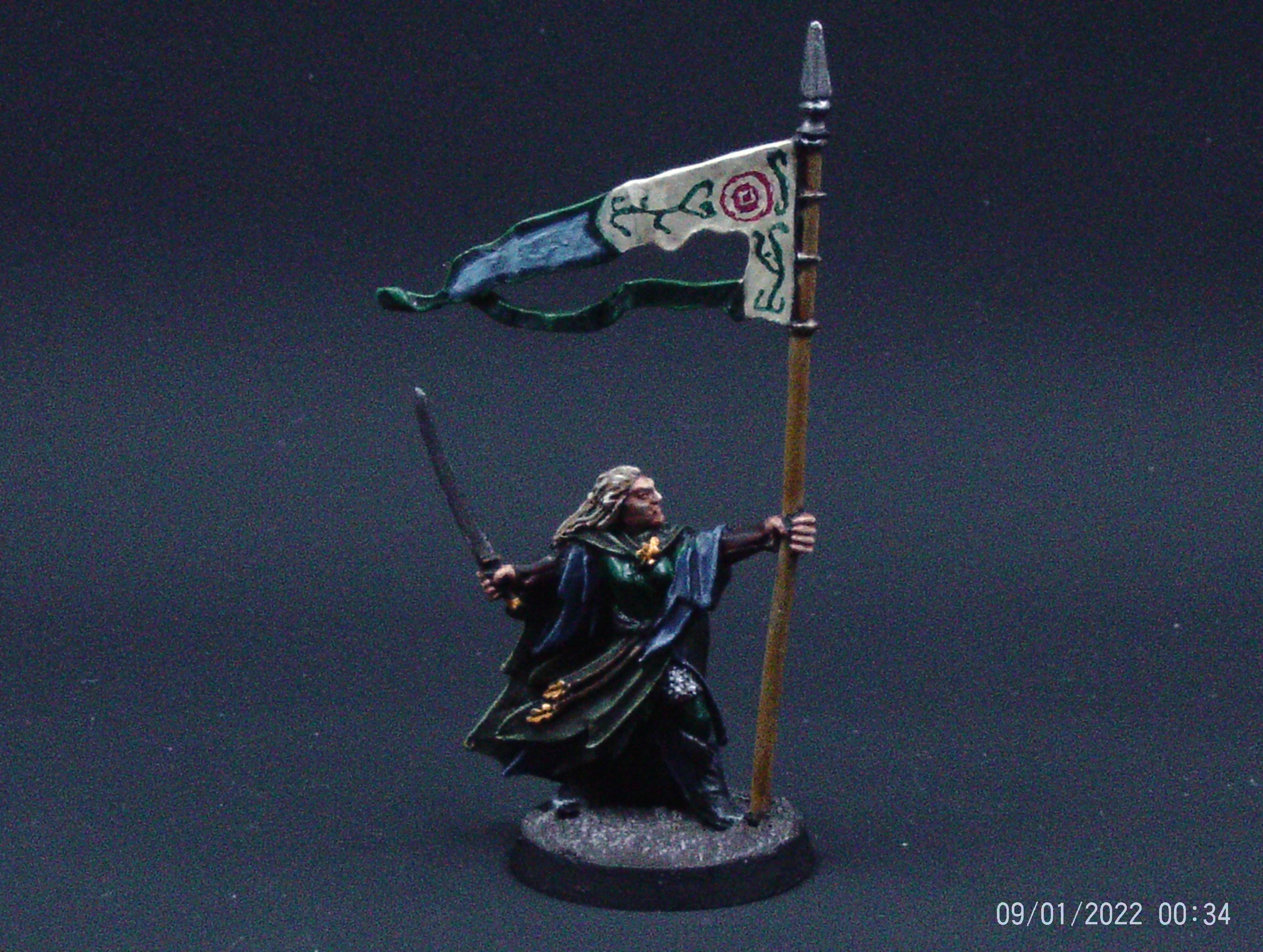 Wood Elf Banner Bearer Front