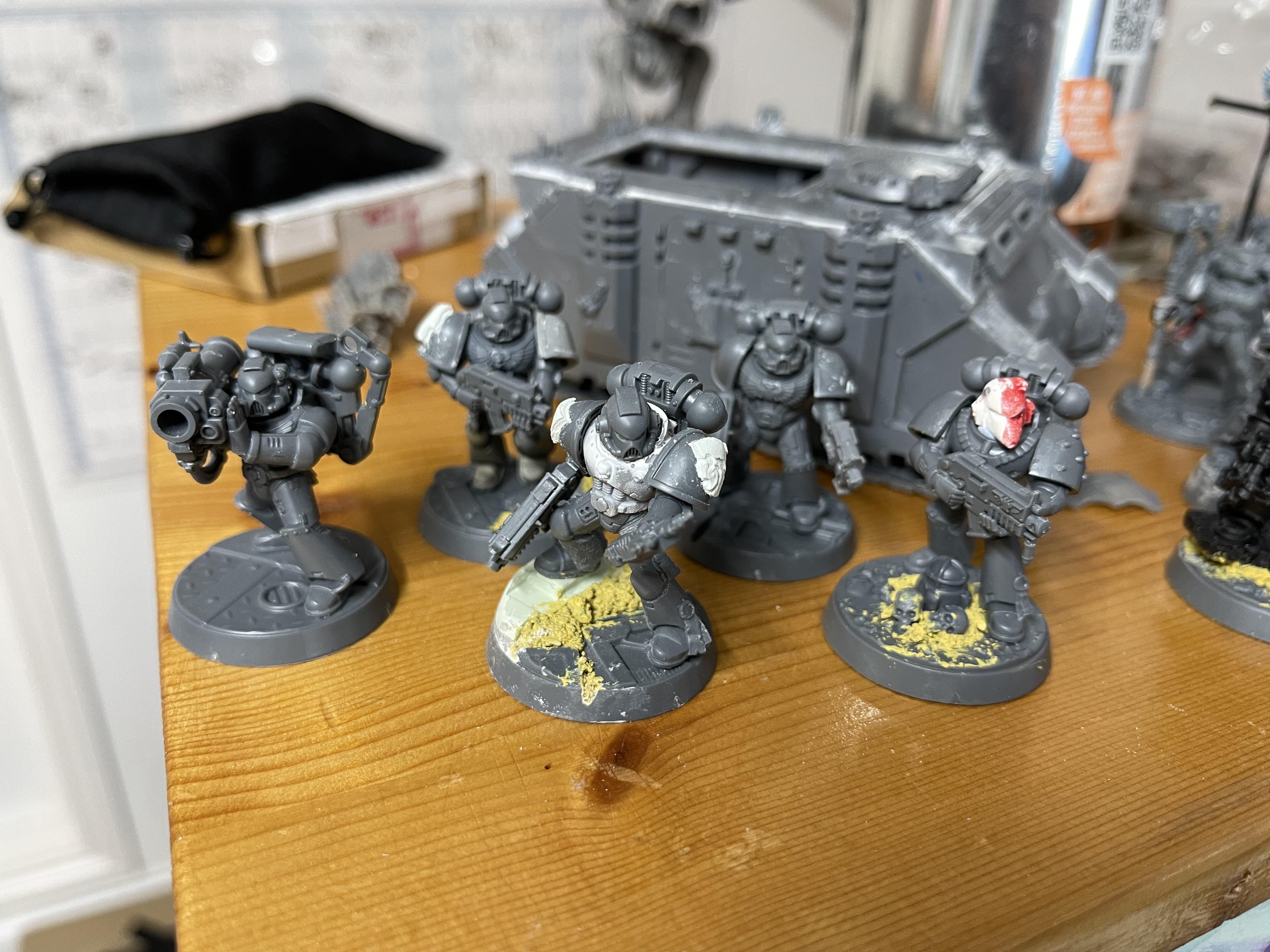 Space Marines, Void Panthers, Warhammer 40,000, Work In Progress
