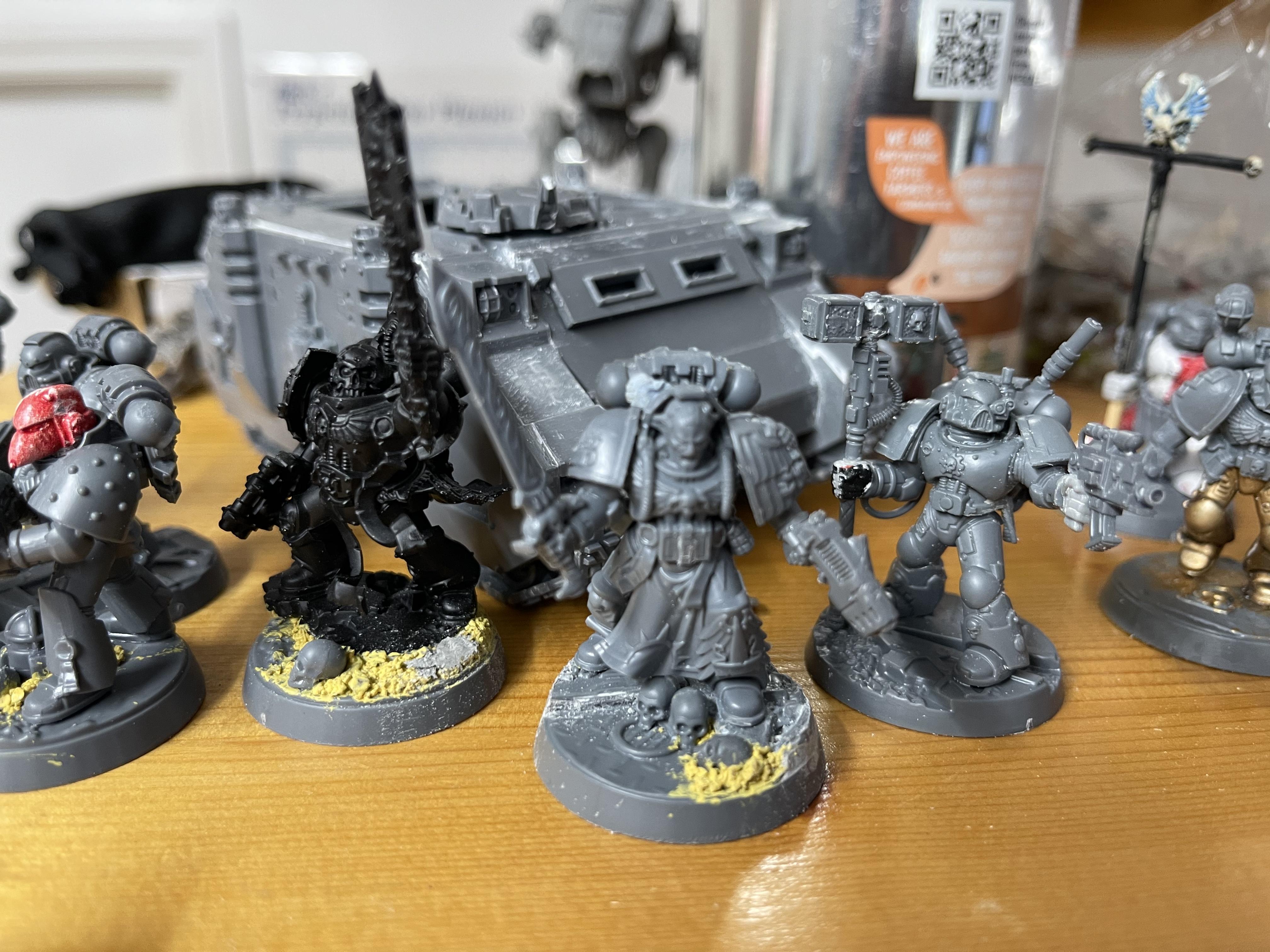 Space Marines, Void Panthers, Warhammer 40,000, Work In Progress