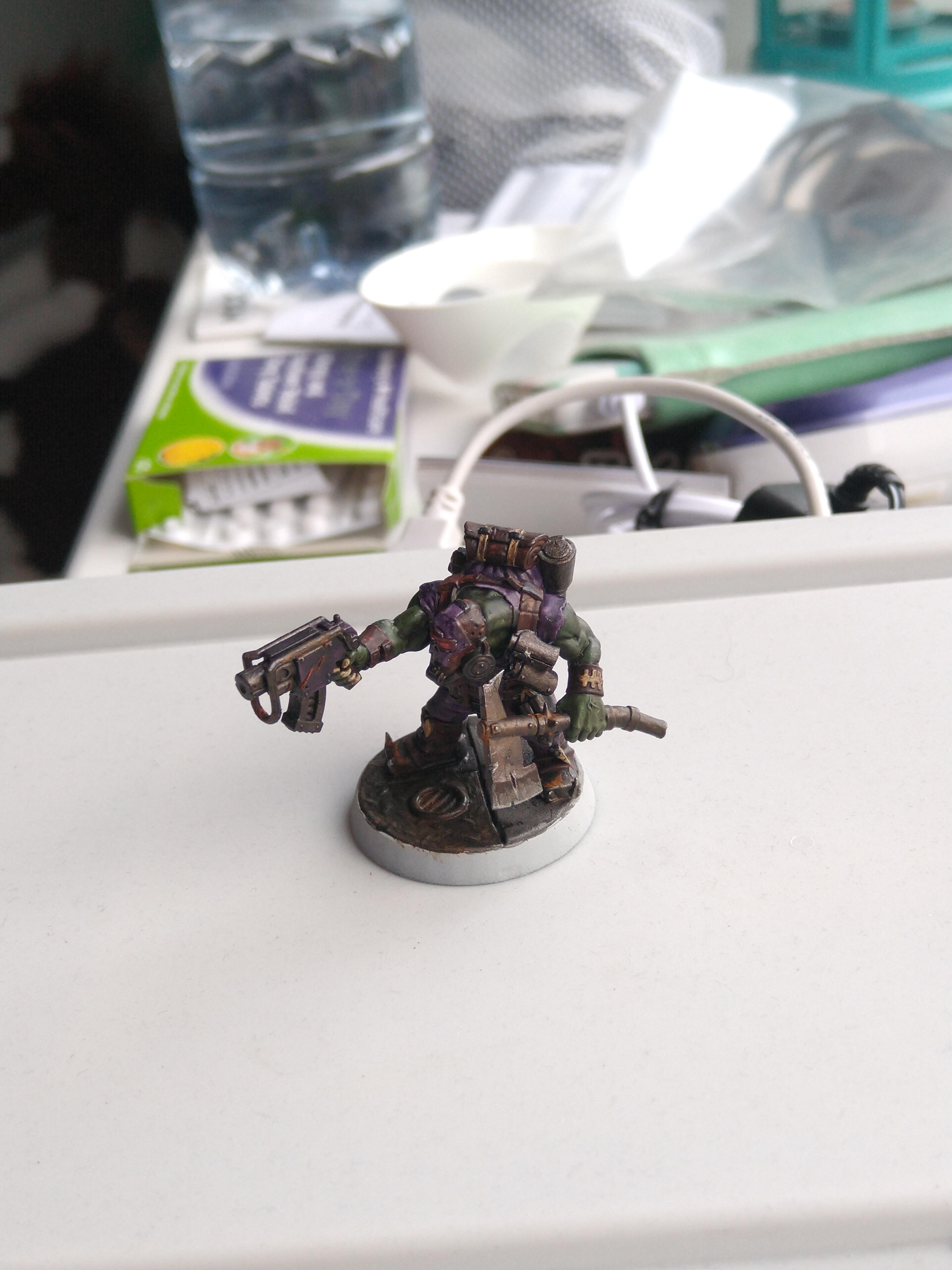 Boy, Choppa, Freebooterz, Kommando Boy, Kommandos, Orks, Slugga