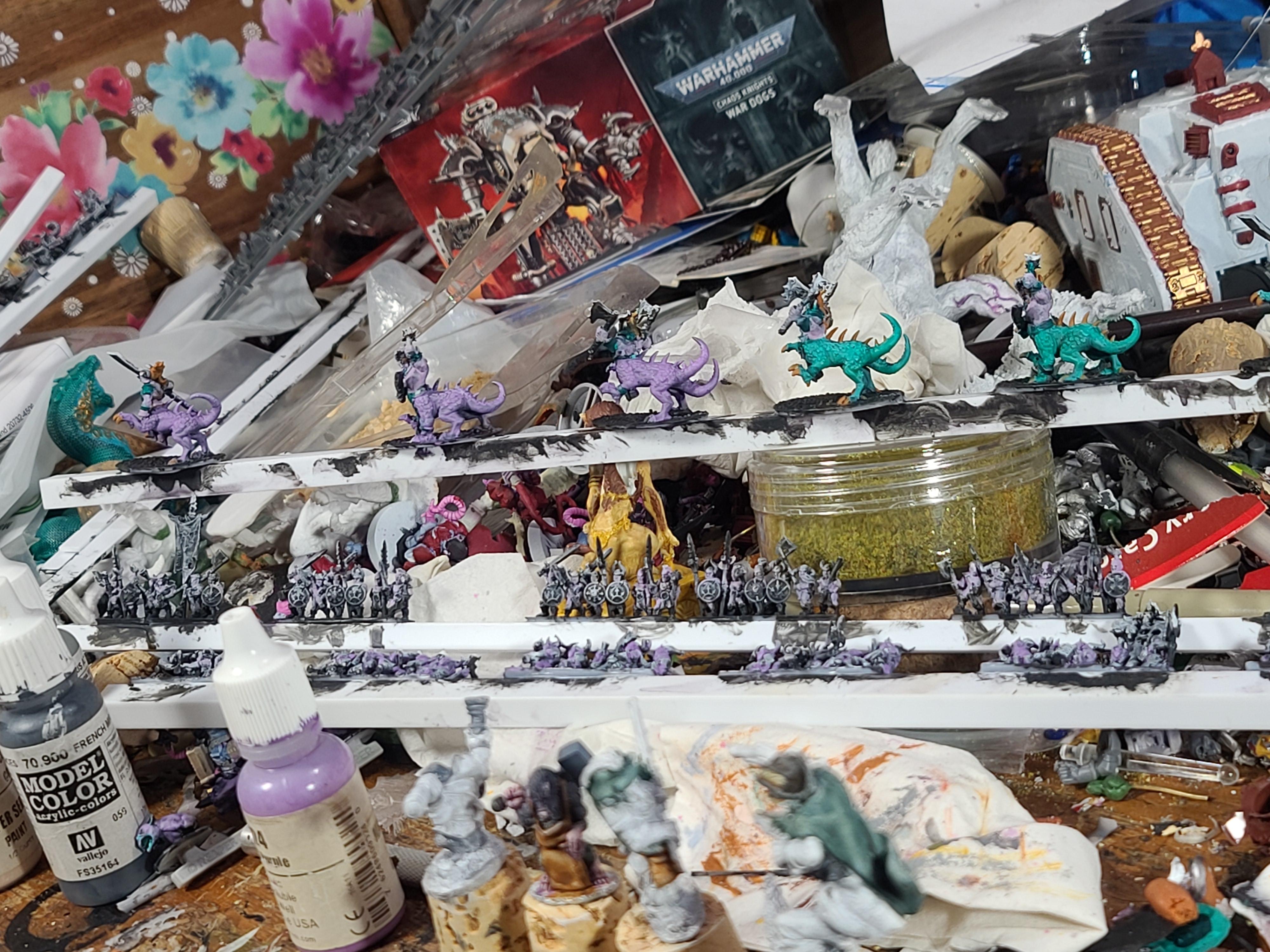 10mm, Chaos, Forest Dragon Design, Marvelous Minipaints, Warmaster