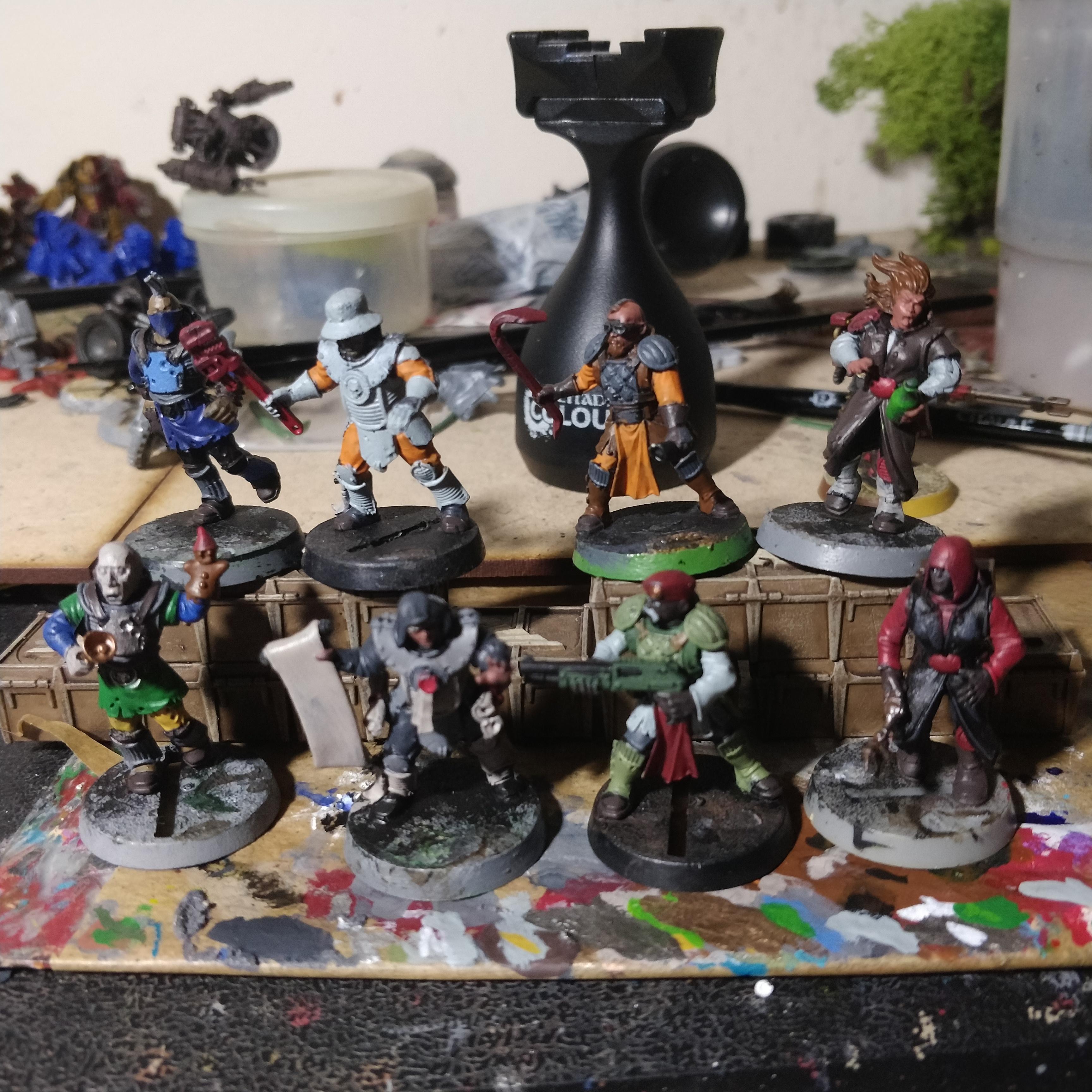 Civilians, N17, Necromunda, Outcasts, Underhive