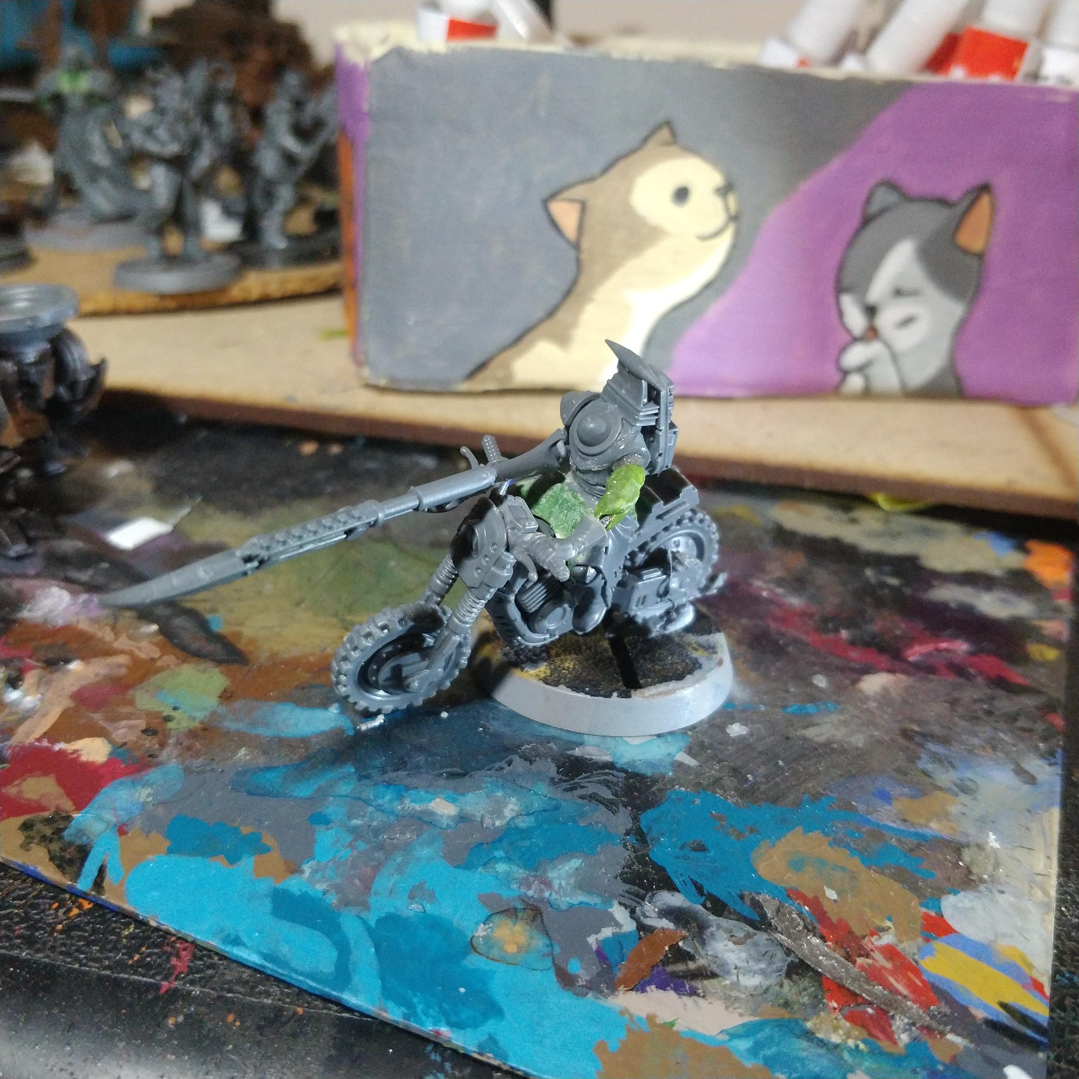 Ash Wastes, Ash Wastes Nomad, Bike, N17, Necromunda, Nomad
