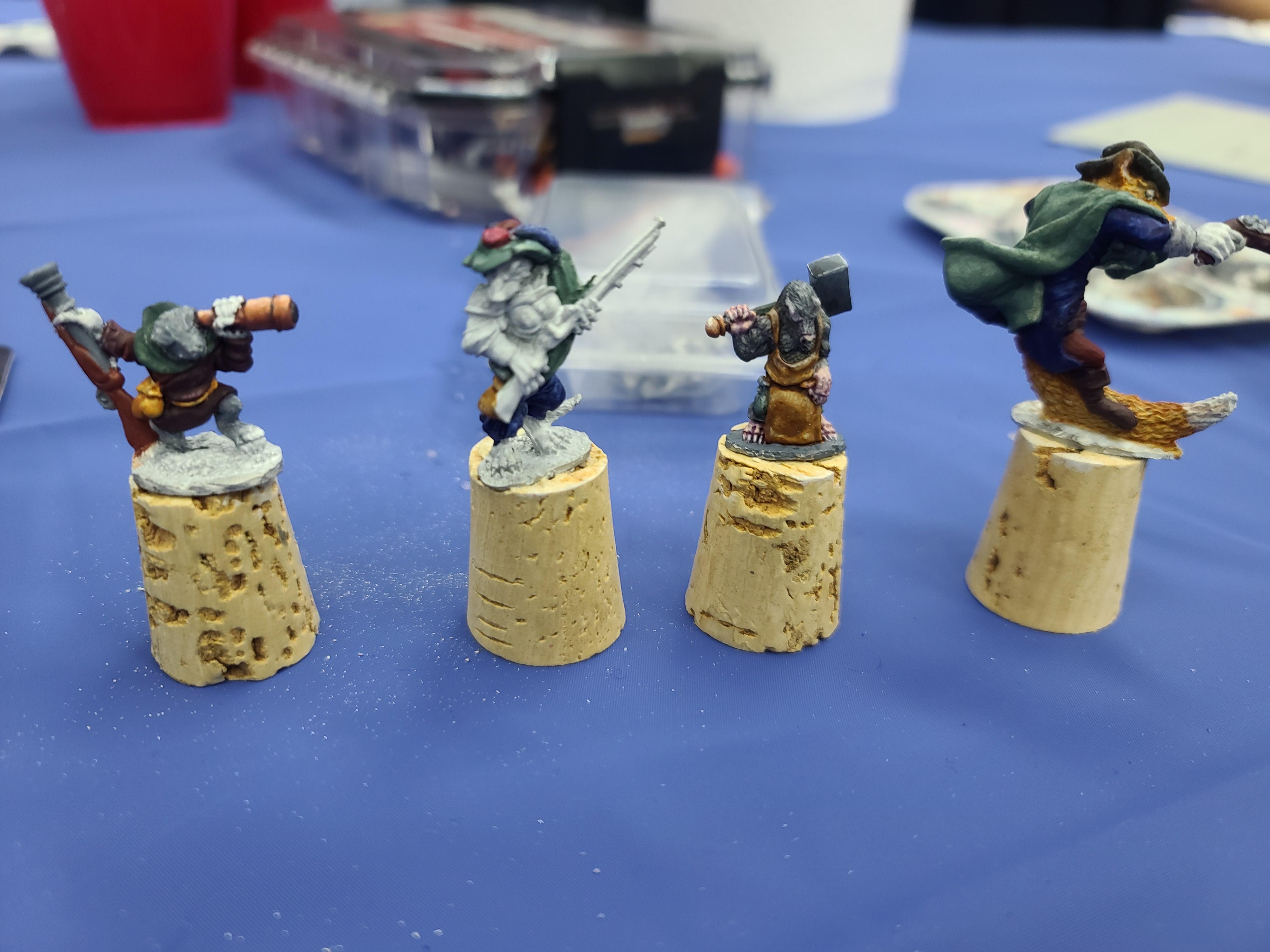 Animal Adventurers, Burrows And Badgers, Ferret, Firearms, Fox, Mole, Mustelid, Oathsworn Miniatures