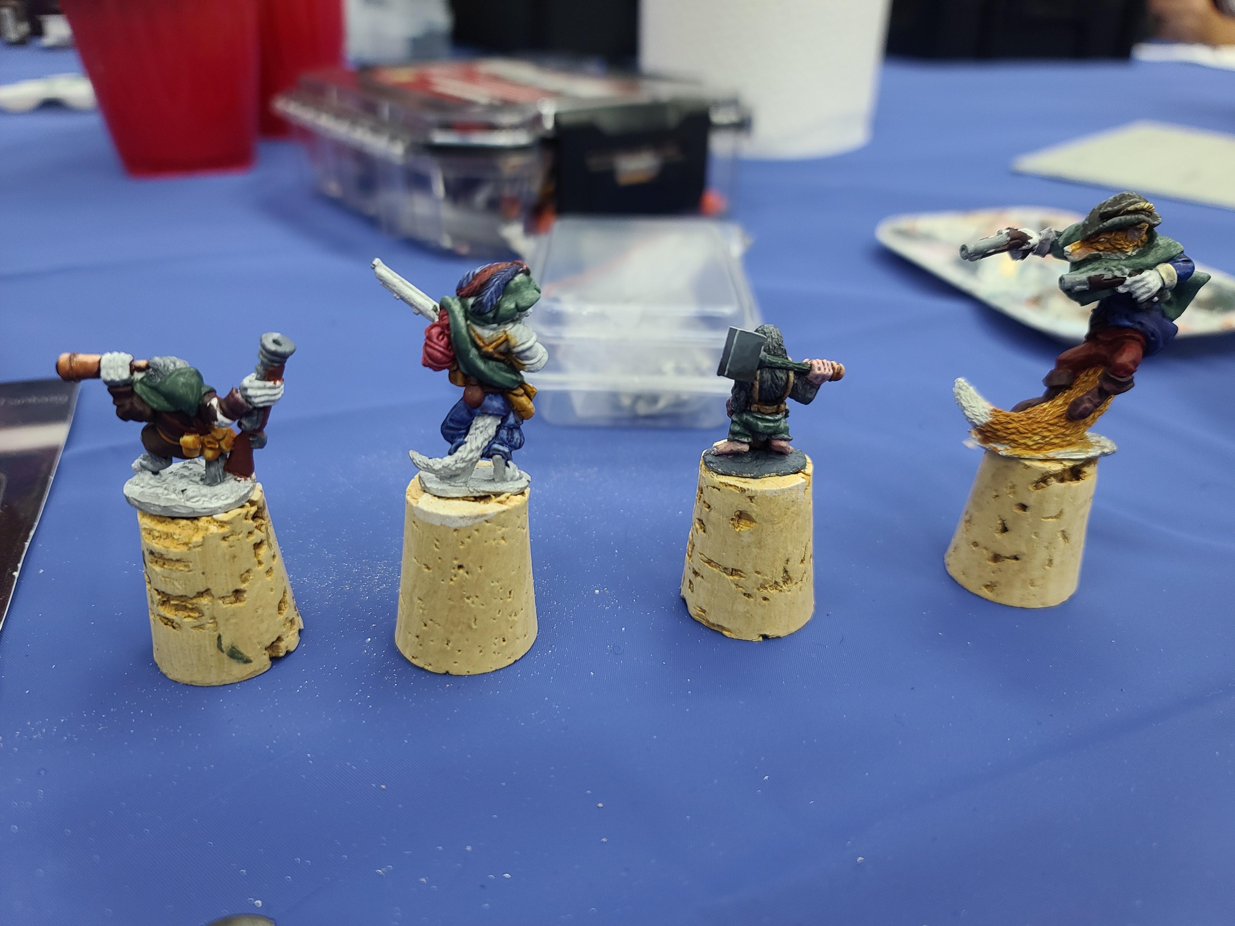 Animal Adventurers, Burrows And Badgers, Ferret, Firearms, Fox, Mole, Mustelid, Oathsworn Miniatures