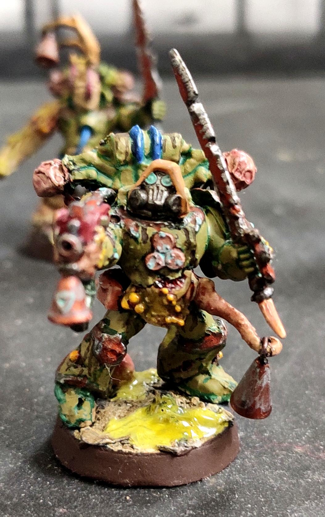 Blight, Bolter, Chaos, Chaos Space Marines, Conversion, Death Guard, Decay, Disease, Heresy, Heretic Astartes, Infantry, Nurgle, Pestilence, Plague, Plague Marines, Regiment, Respirator, Rot, Rust, Sculpting, Sword, Tentacle, Traitor Legions, Warhammer 40,000