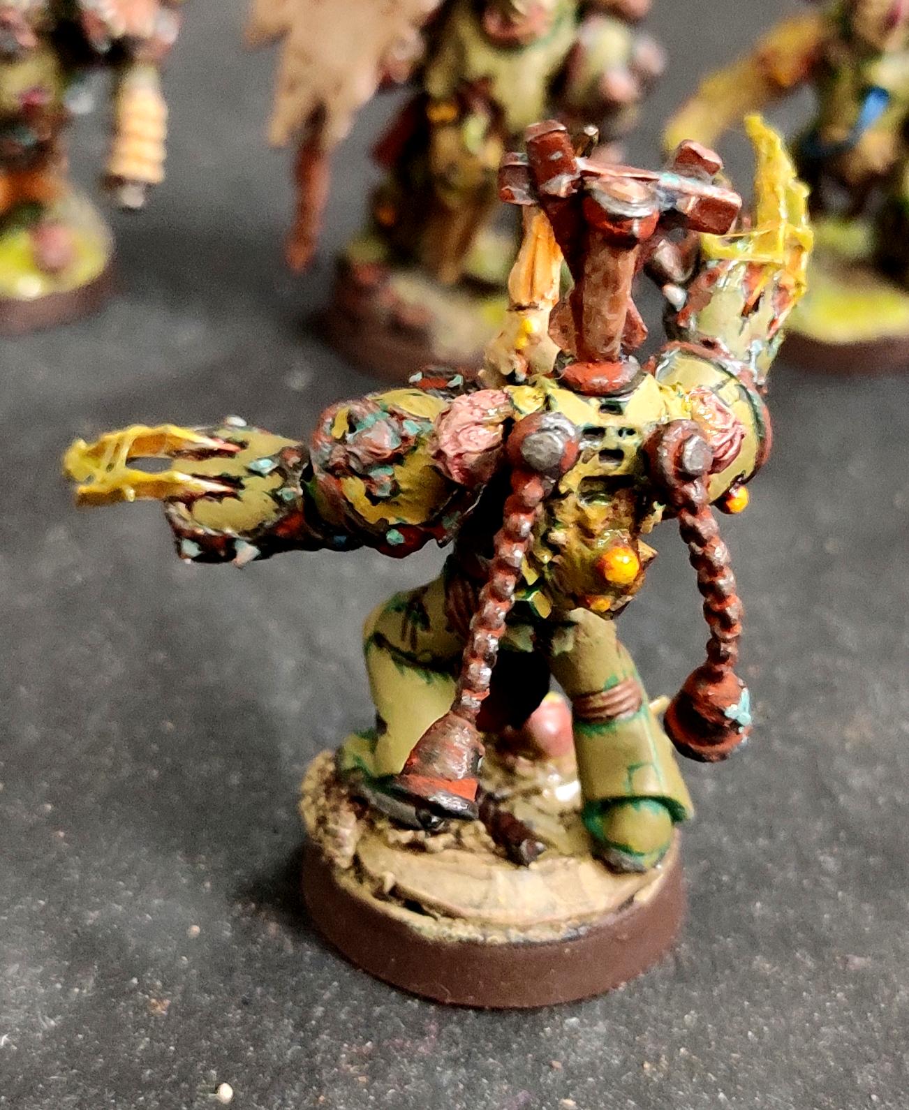 Blight, Chaos, Chaos Space Marines, Claws, Conversion, Death Guard, Decay, Disease, Heresy, Heretic Astartes, Infantry, Pestilence, Plague, Plague Marines, Possessed, Regiment, Rot, Rust, Traitor Legions, Warhammer 40,000