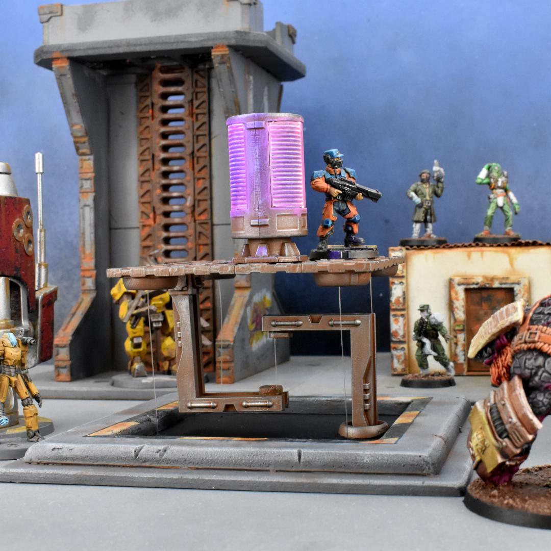 'Levitating' Generator Platform