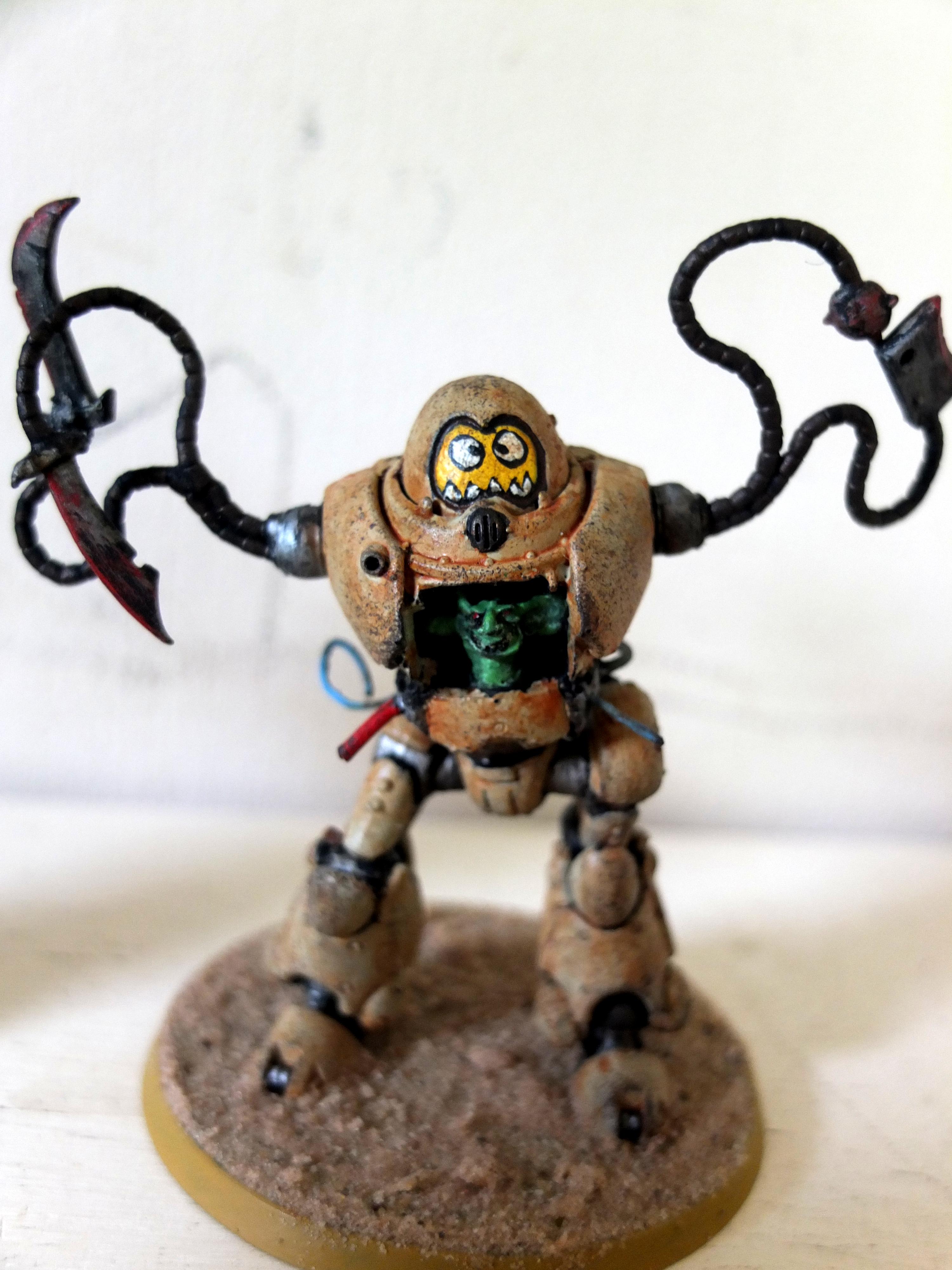 Bad Doc, Bad Mek, Conversion, Deff Dread, Derp, Dreadnought, Freebooterz, Orks, Snotlings