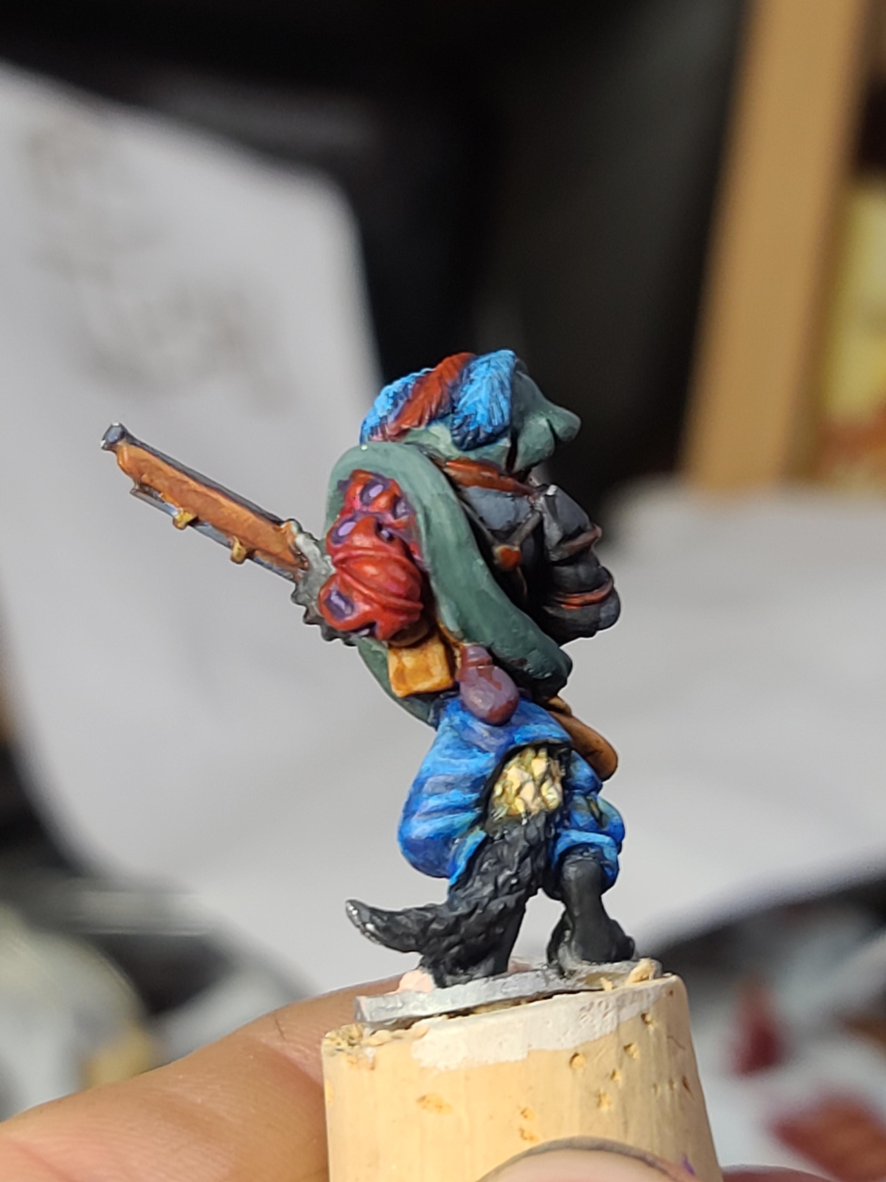 Animal Adventurers, Burrows And Badgers, Dungeons And Dragons, Ferret, Firearm, Mustelid, Oathsworn Miniatures