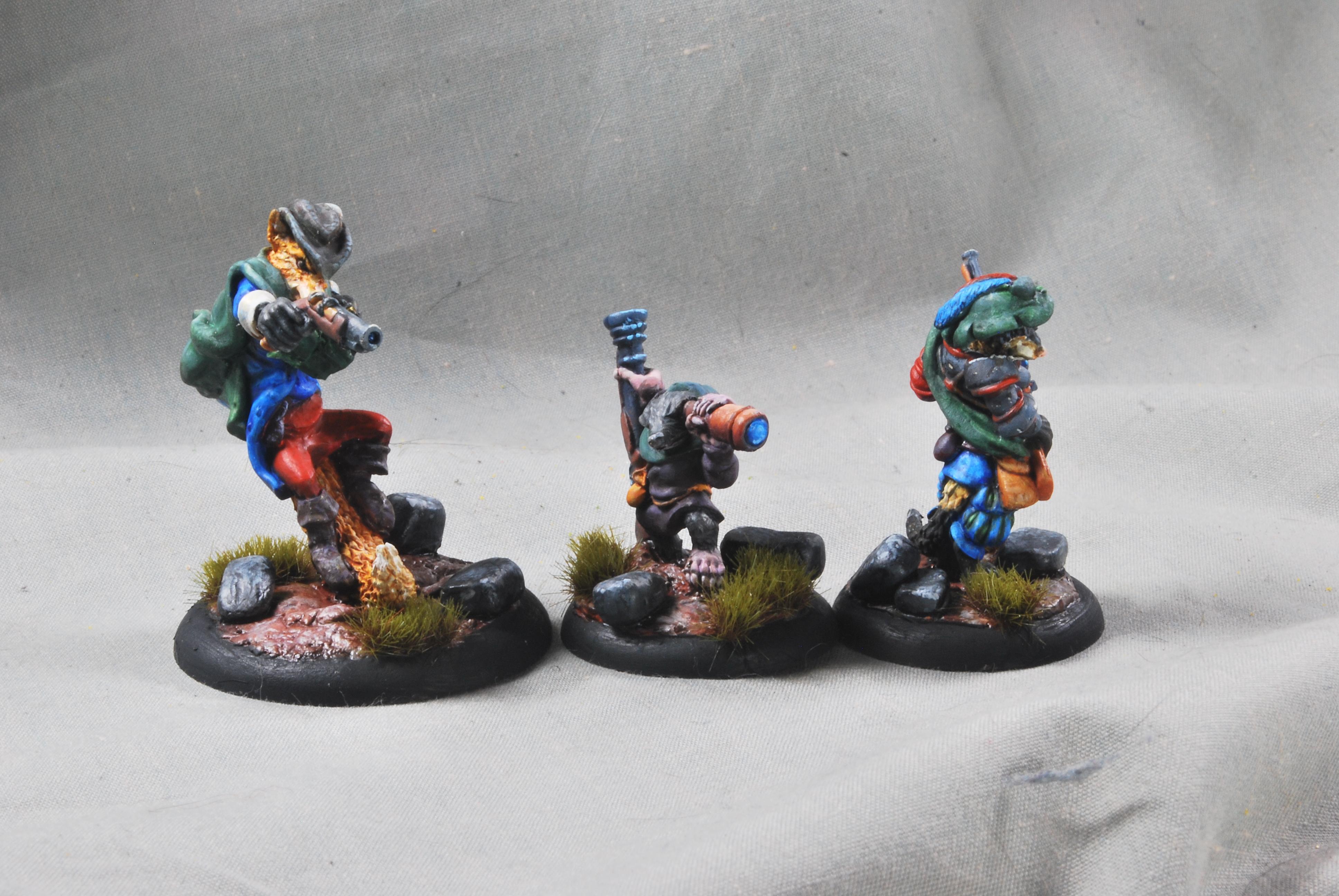 Animal Adventurers, Burrows And Badgers, Dungeons And Dragons, Ferret, Firearms, Fox, Metal, Mole, Mustelid, Oathsworn Miniatures