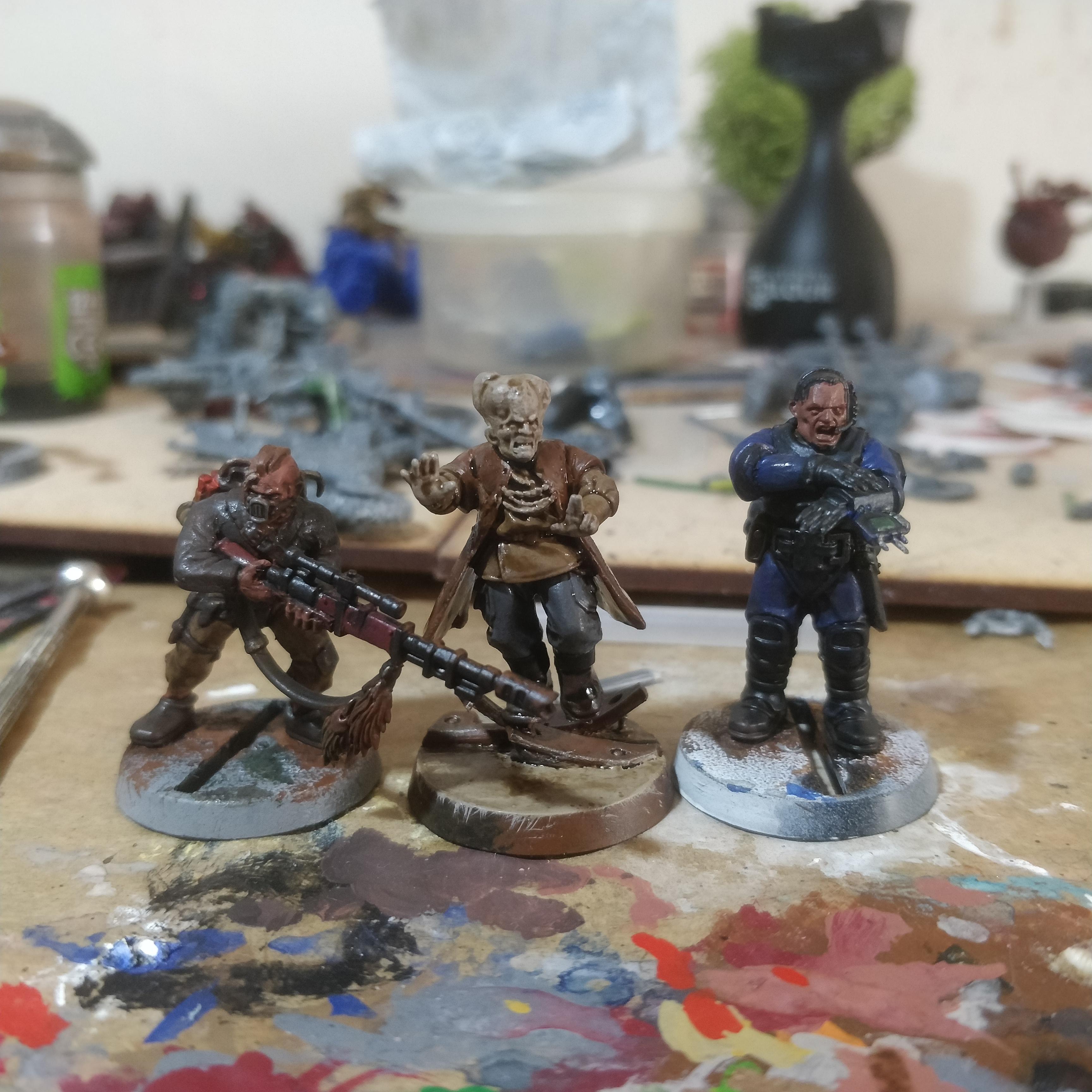 Civilians, N17, Necromunda, Outcasts, Underhive