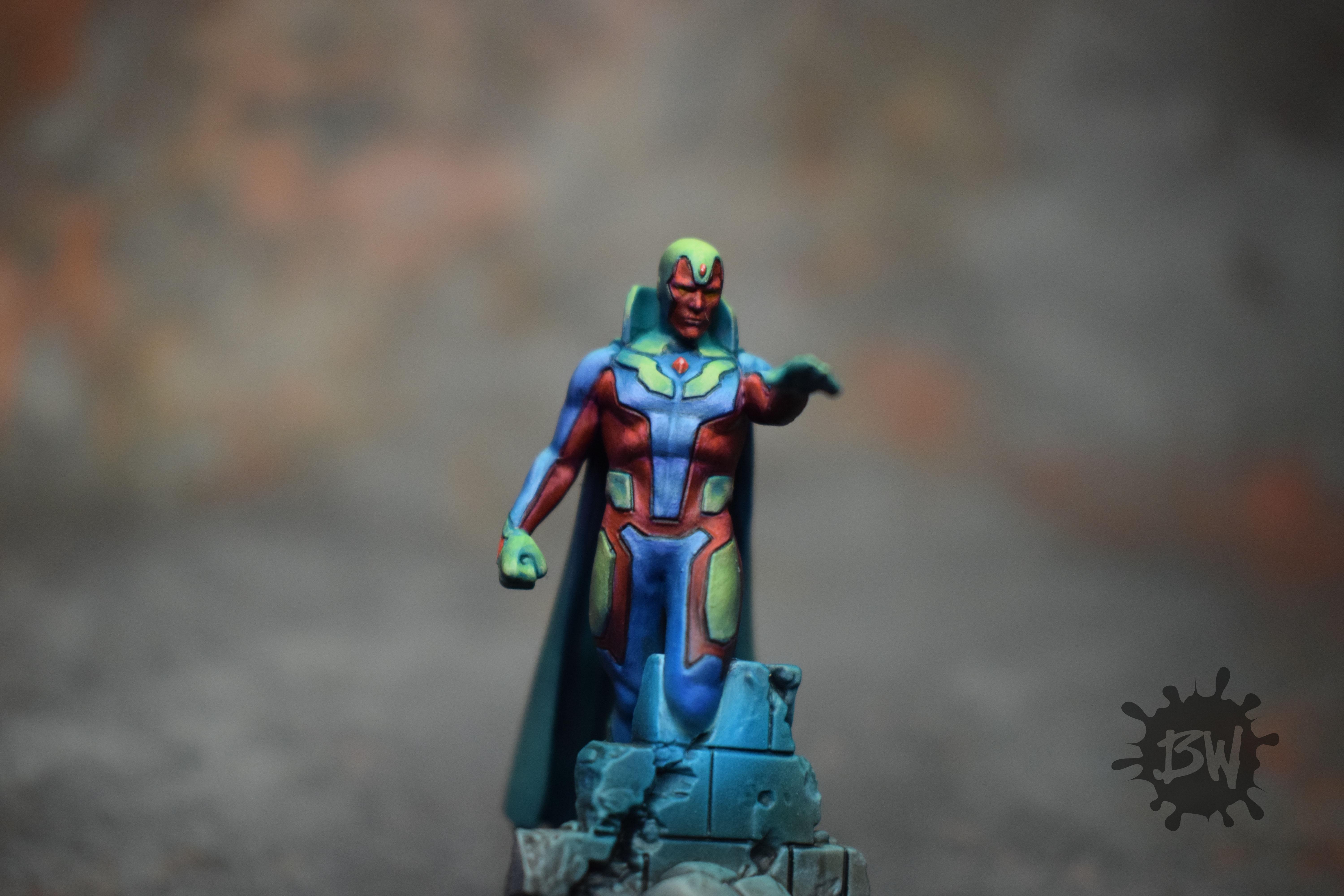 Amg, Atomic Mass Games, Bw, Marvel, Marvel Crisys Protocol, Mcp, Vision