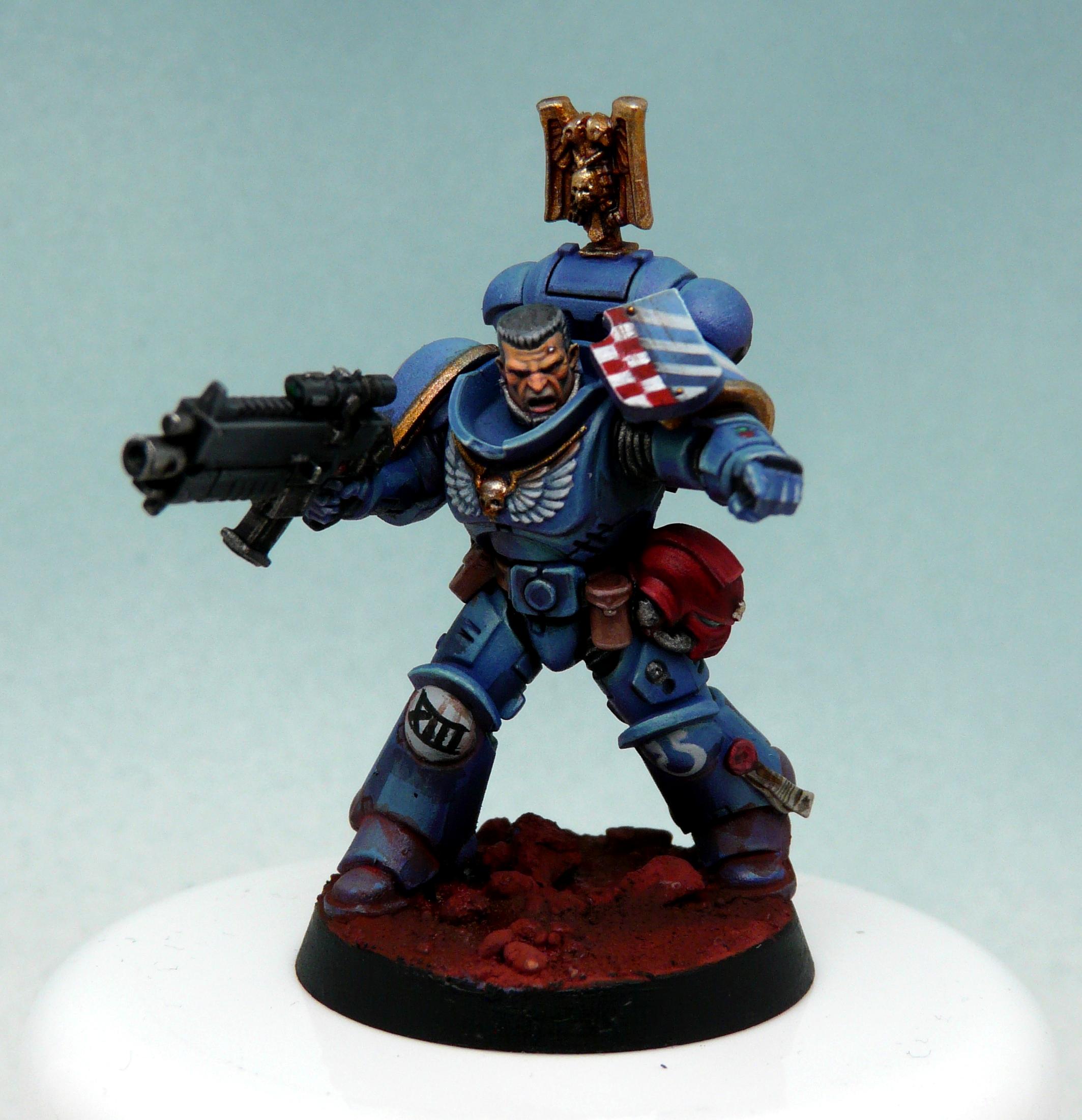 Intercessor, Primaris, Sergeant, Space Marines