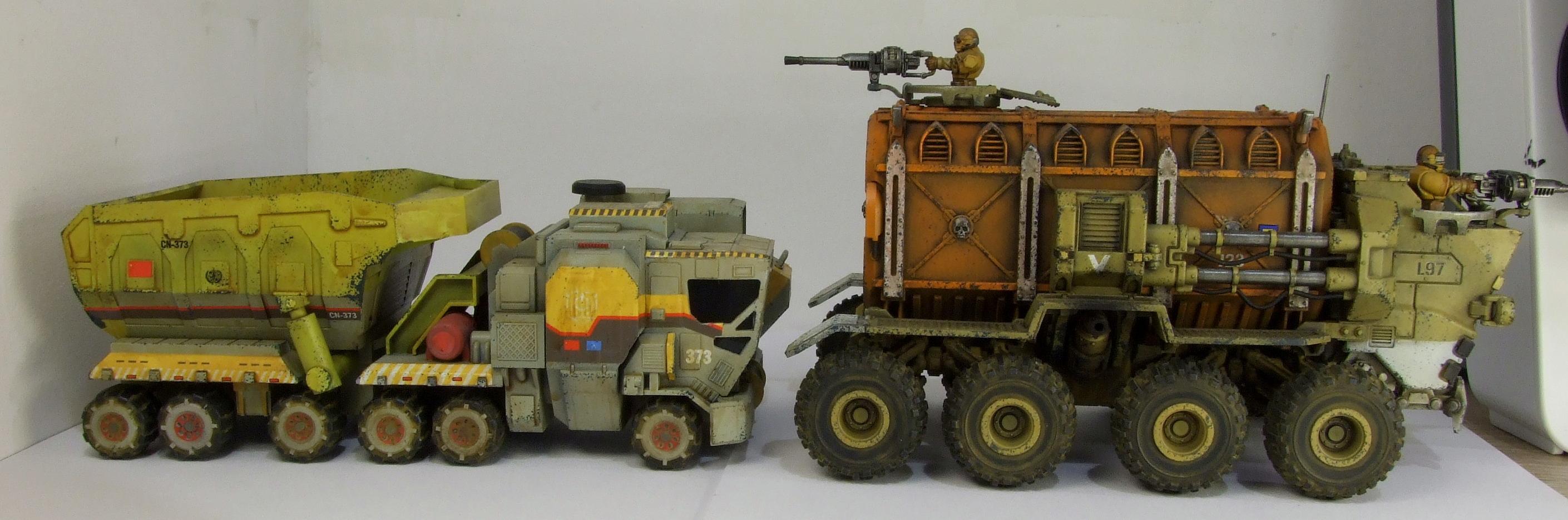 Necromunda, Ridgehauler, Truck