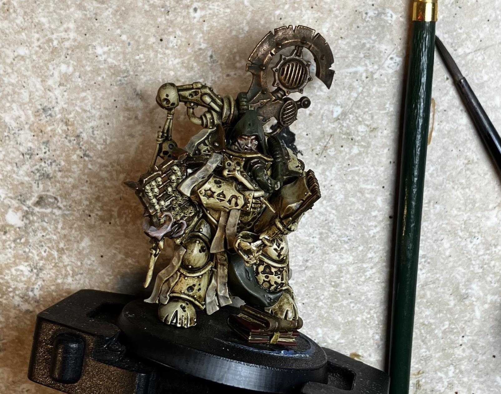 Some highlights n washes added. 