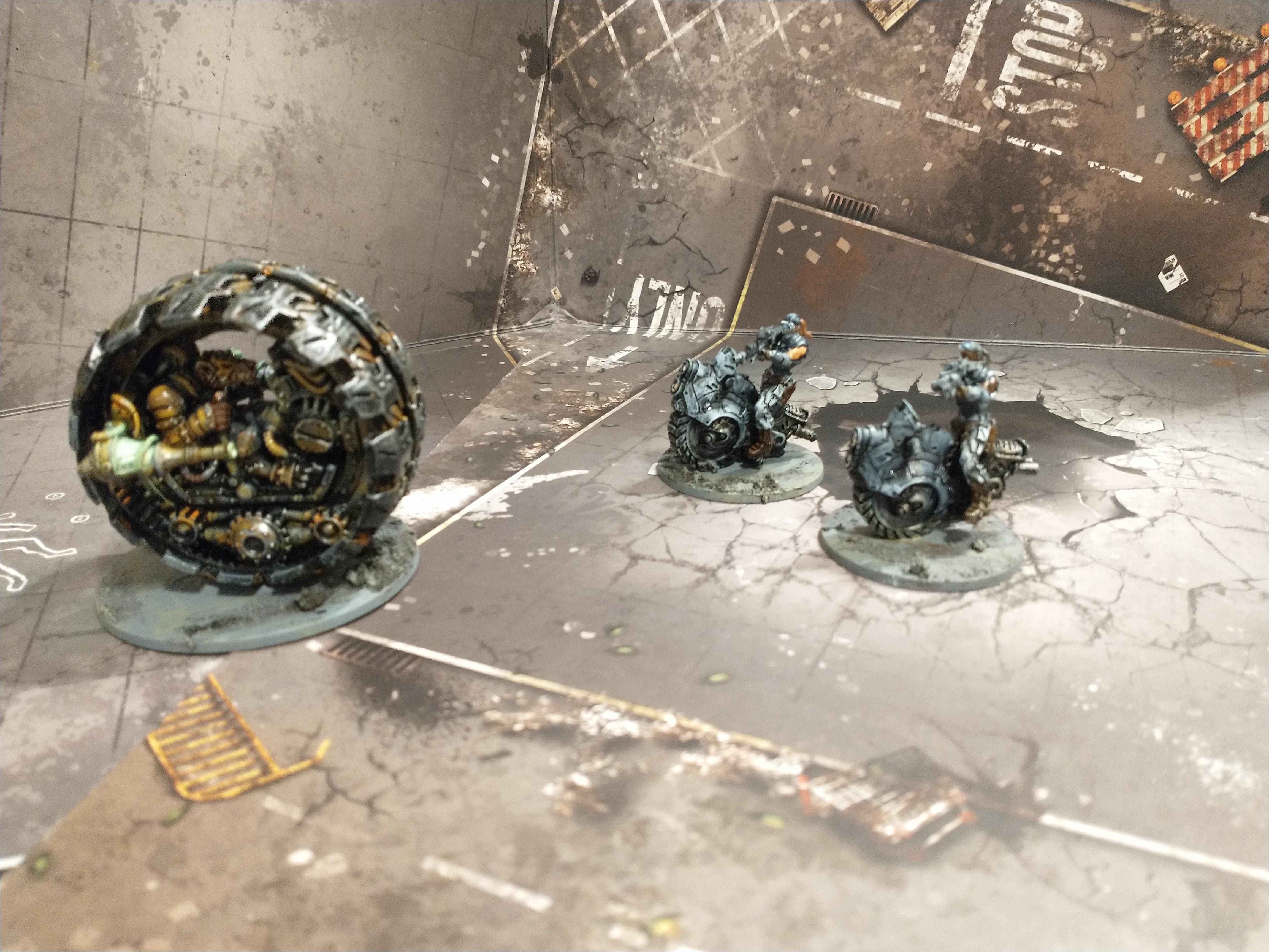 Monowheel, Firefight veer-myn vs enforcers