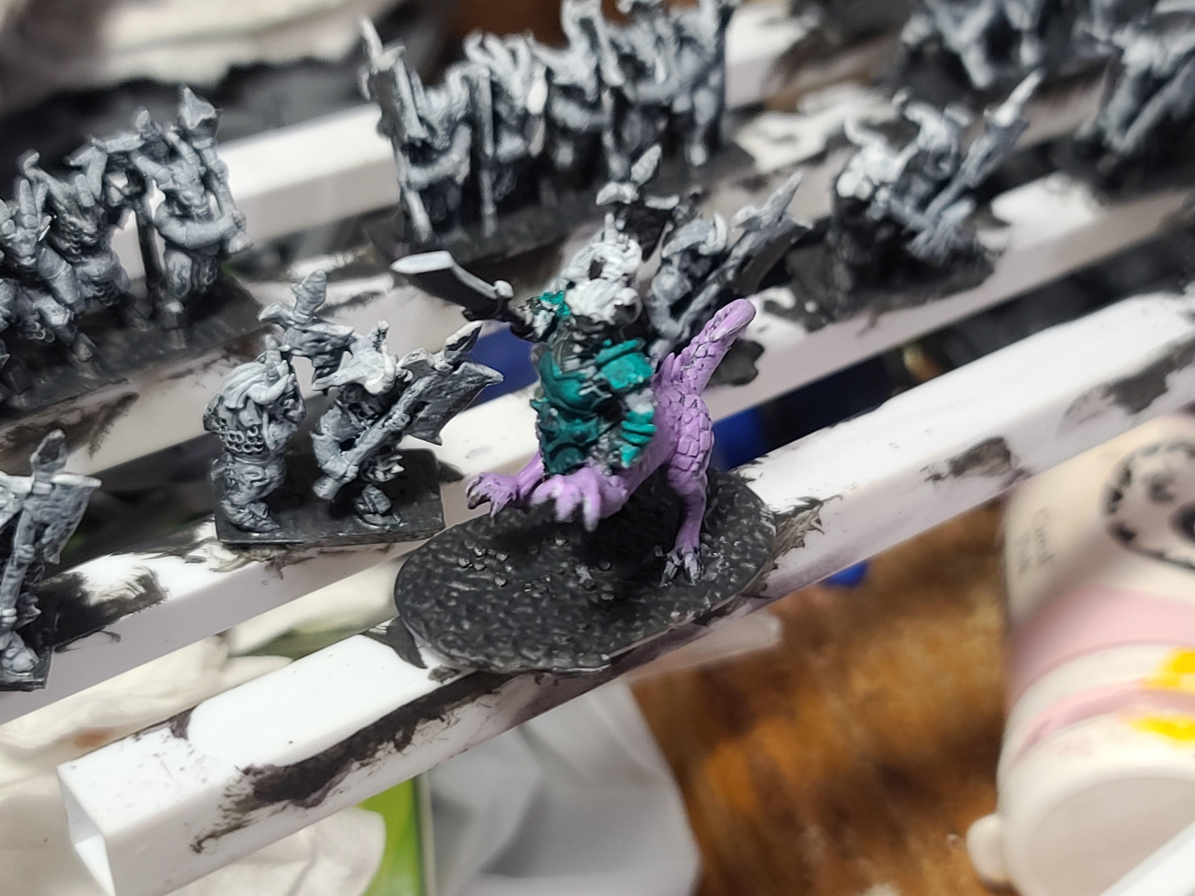 10mm, 3d Printed, Chaos, Forest Dragon Design, Marvelous Minipaints, Warmaster
