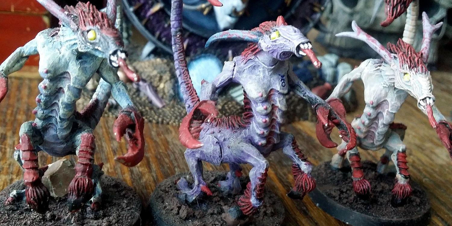 Chaos Daemons, Fiend, Fiends, Juan Diaz, Slaanesh, Warhammer 40,000