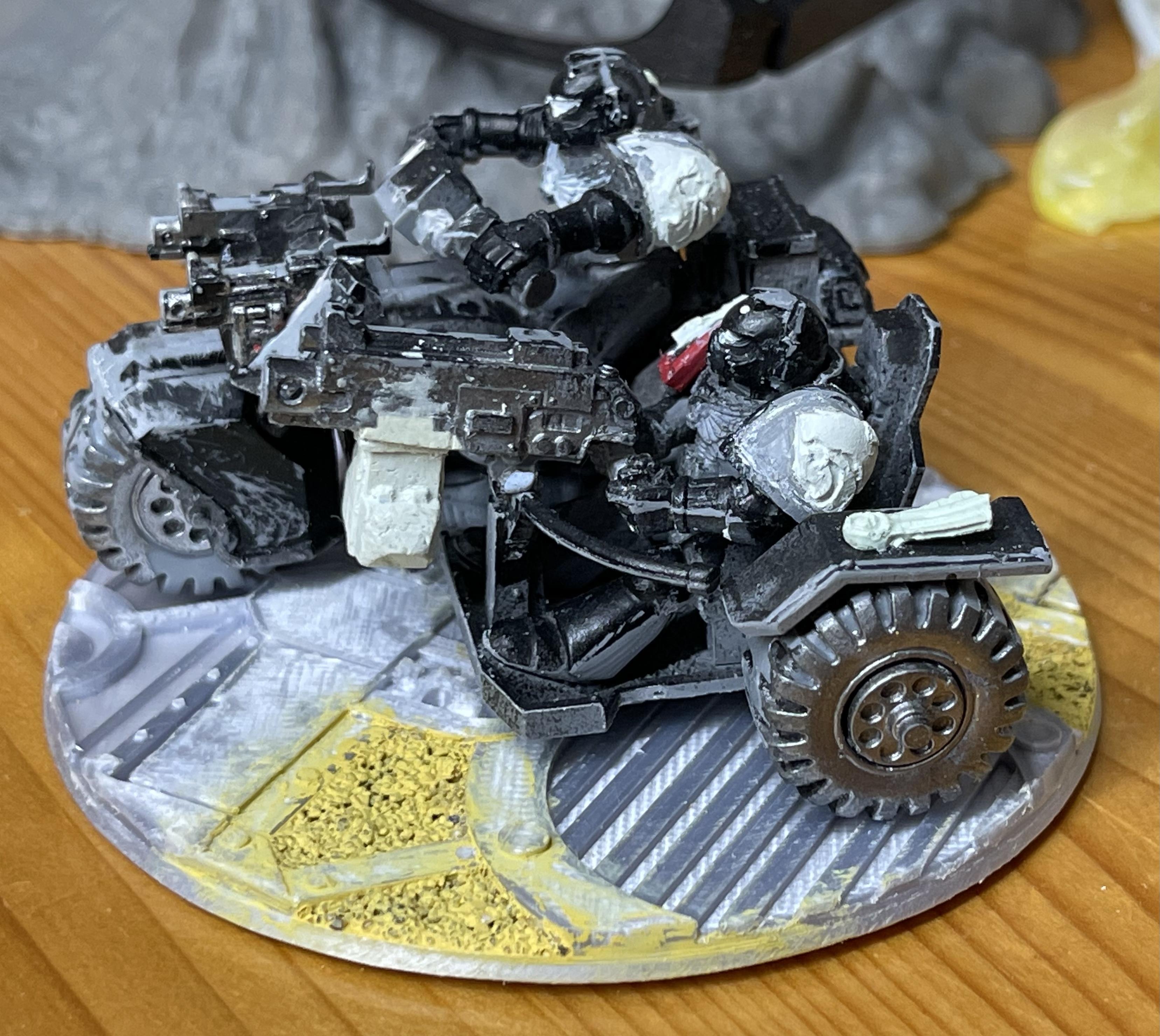 Attack Bike, Space Marines, Void Panthers, Warhammer 40,000