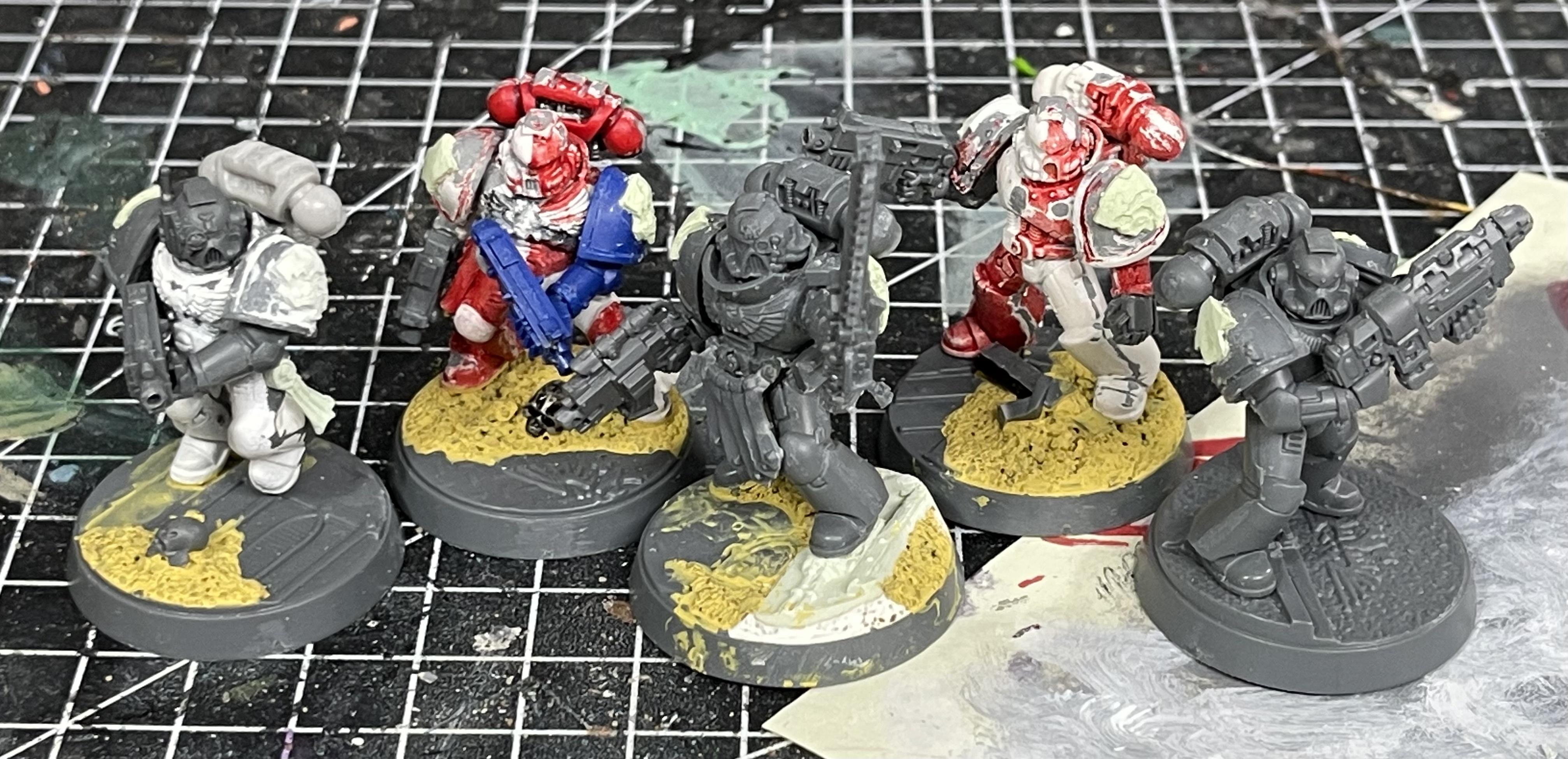 Space Marines, Tactical Squad, Void Panthers, Warhammer 40,000