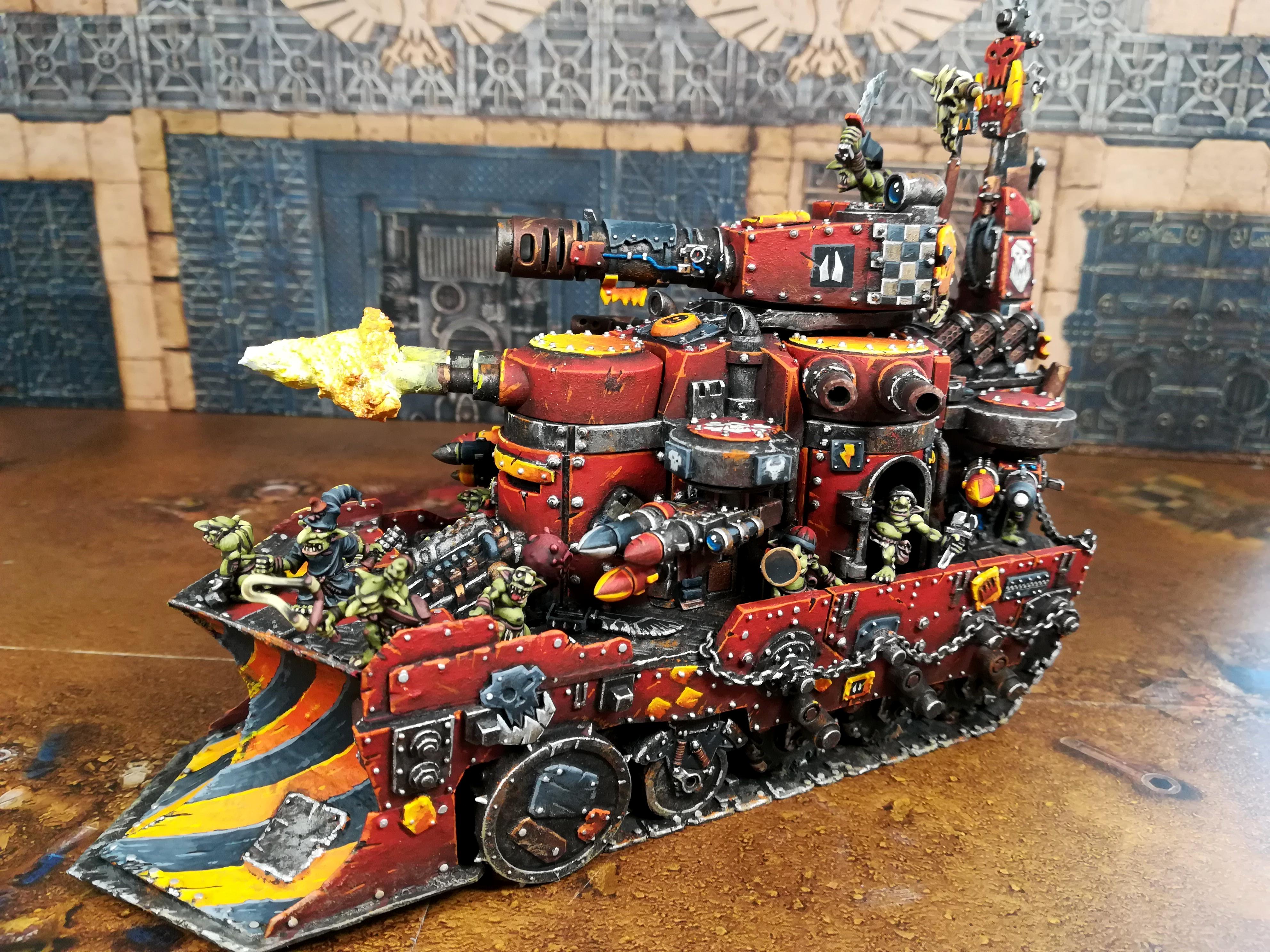 Battlewagon, Grots, Orks