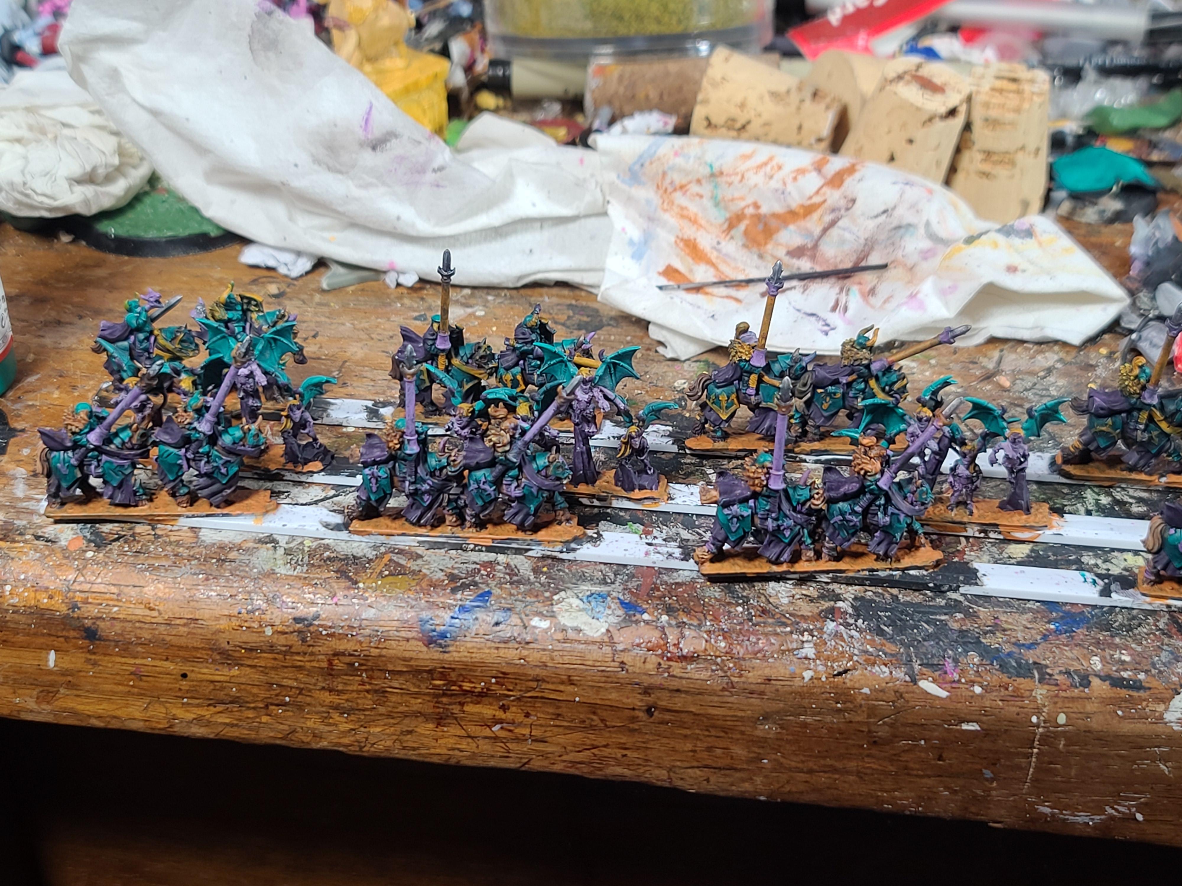 10mm, Chaos, Forest Dragon Design, Marvelous Minipaints, Warmaster