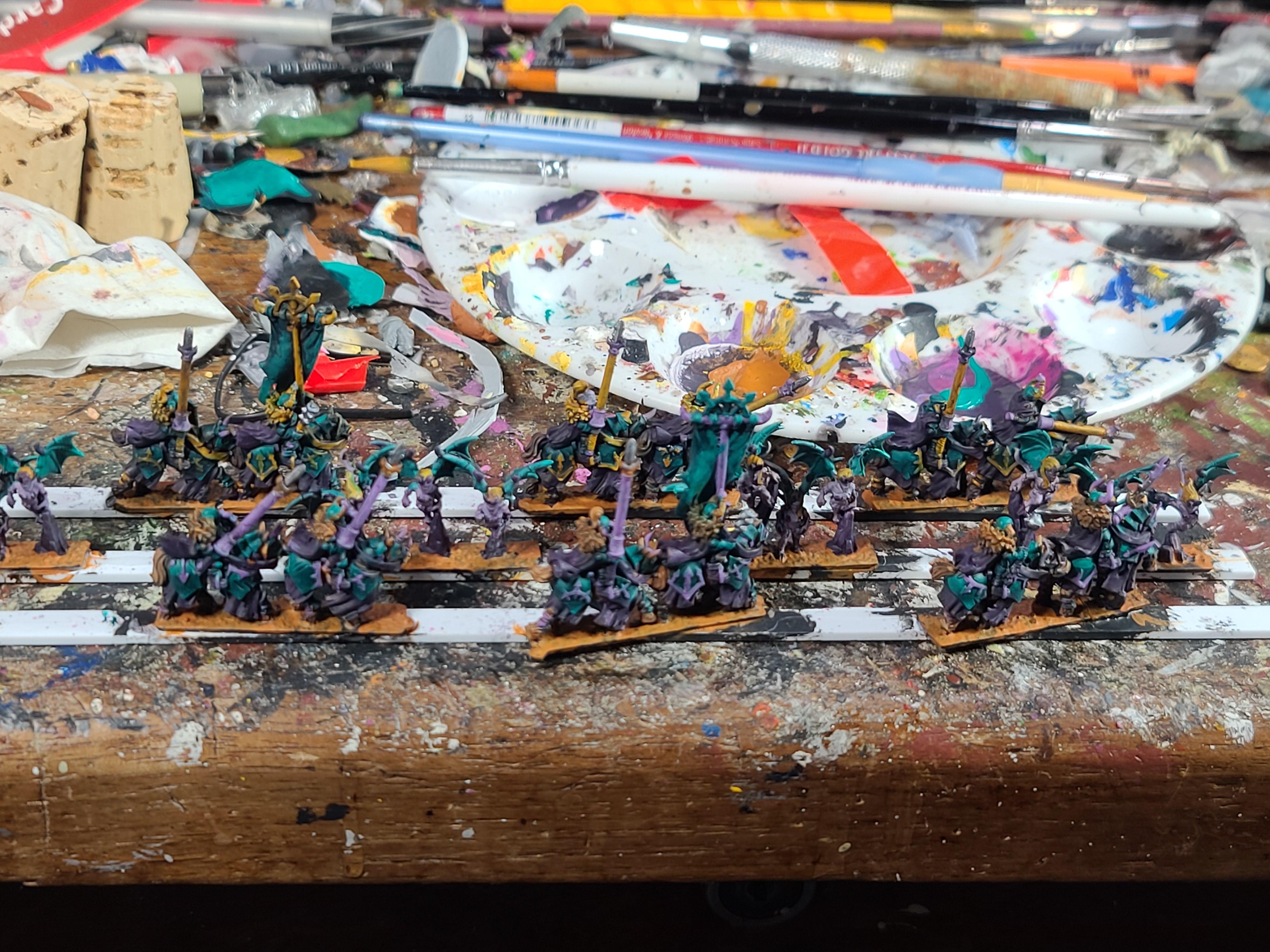 10mm, Chaos, Forest Dragon Design, Marvelous Minipaints, Warmaster