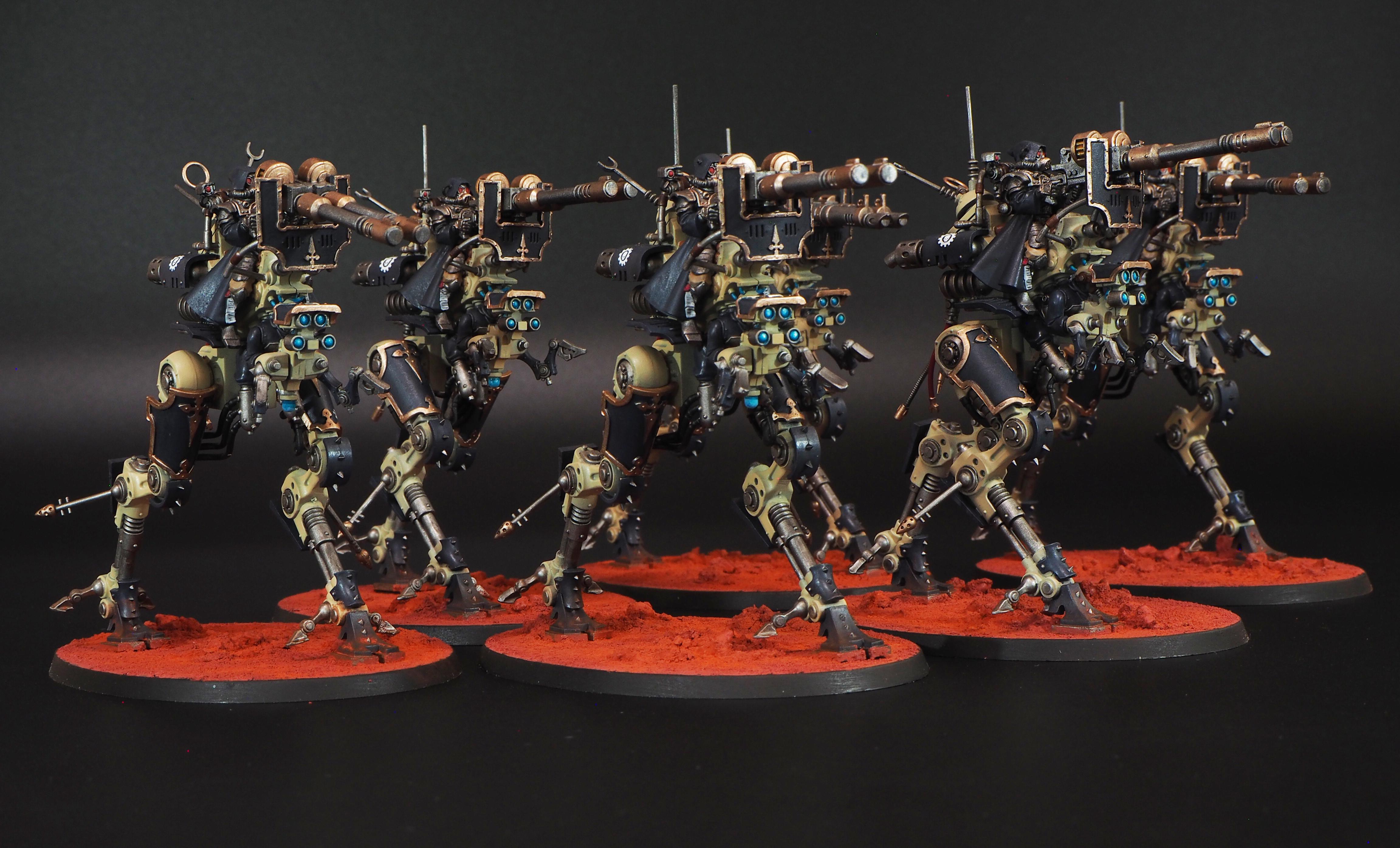 Admech, Commissiofantasypainters, Ironstrider, Mechanicus, Skitarii, Warhammer 40,000