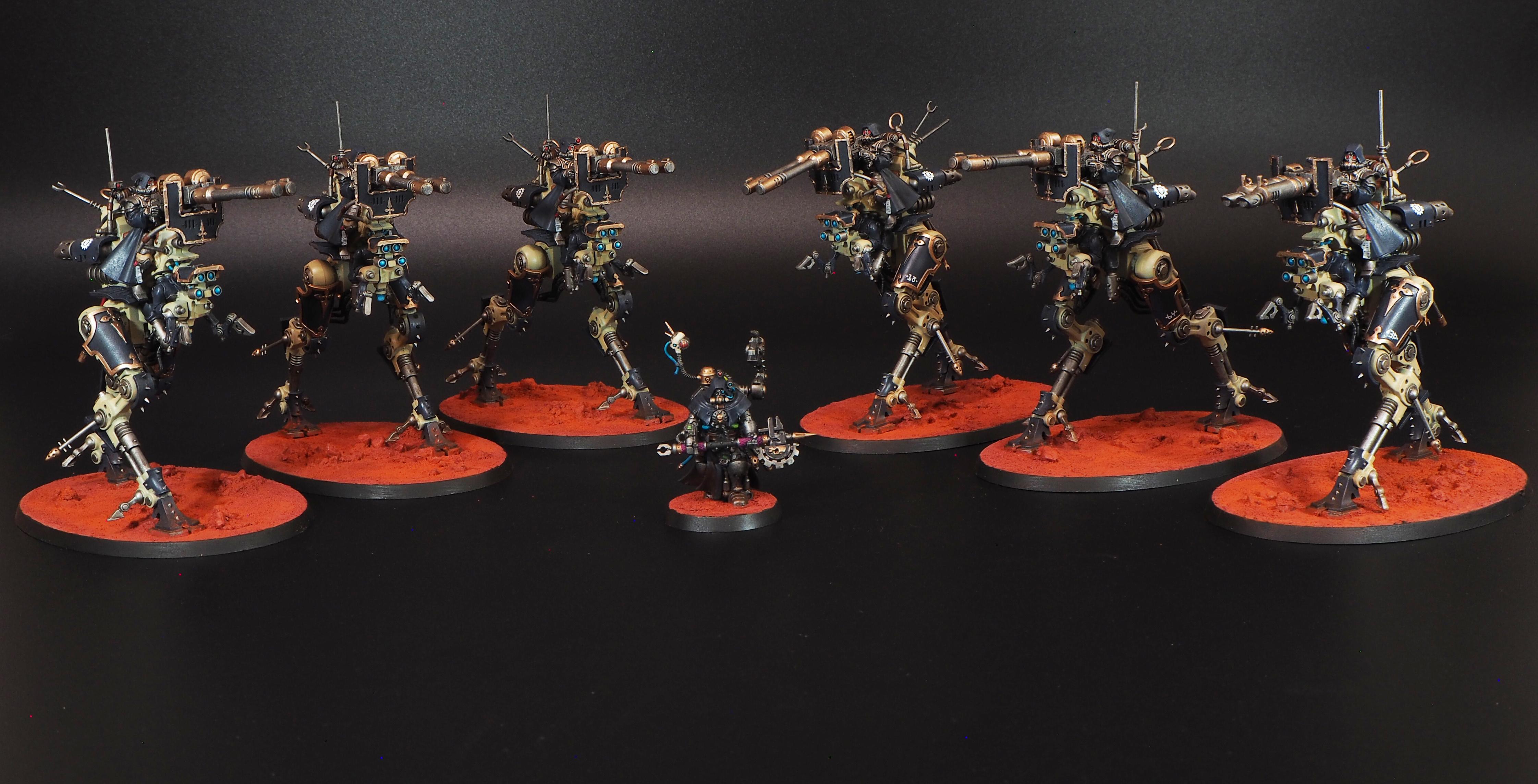 Admech, Commissiofantasypainters, Ironstrider, Mechanicus, Skitarii, Warhammer 40,000