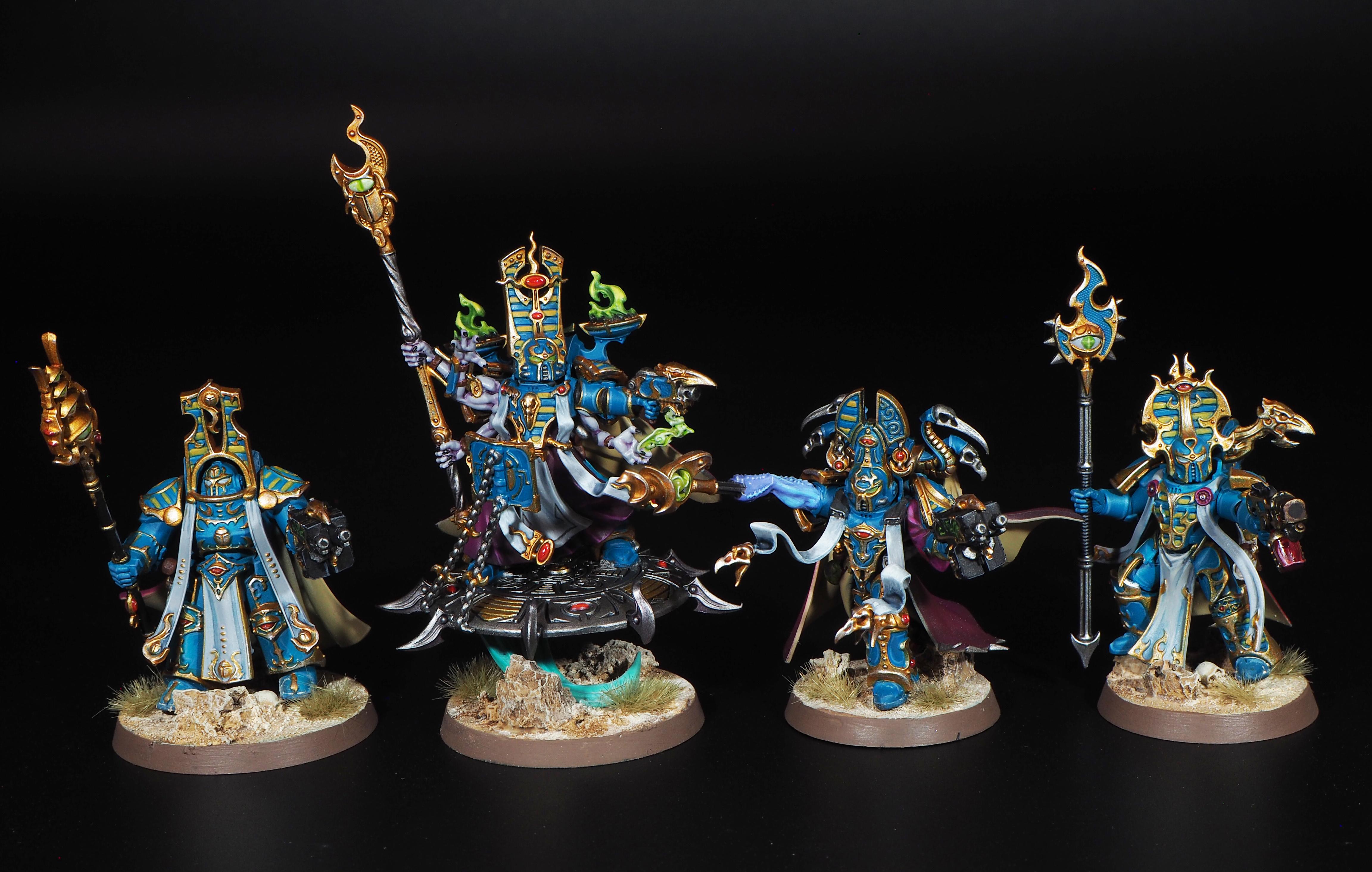 Chaos, Commissiofantasypainters, Space Marines, Thousand Sons, Warhammer 40,000, Warhammer Fantasy