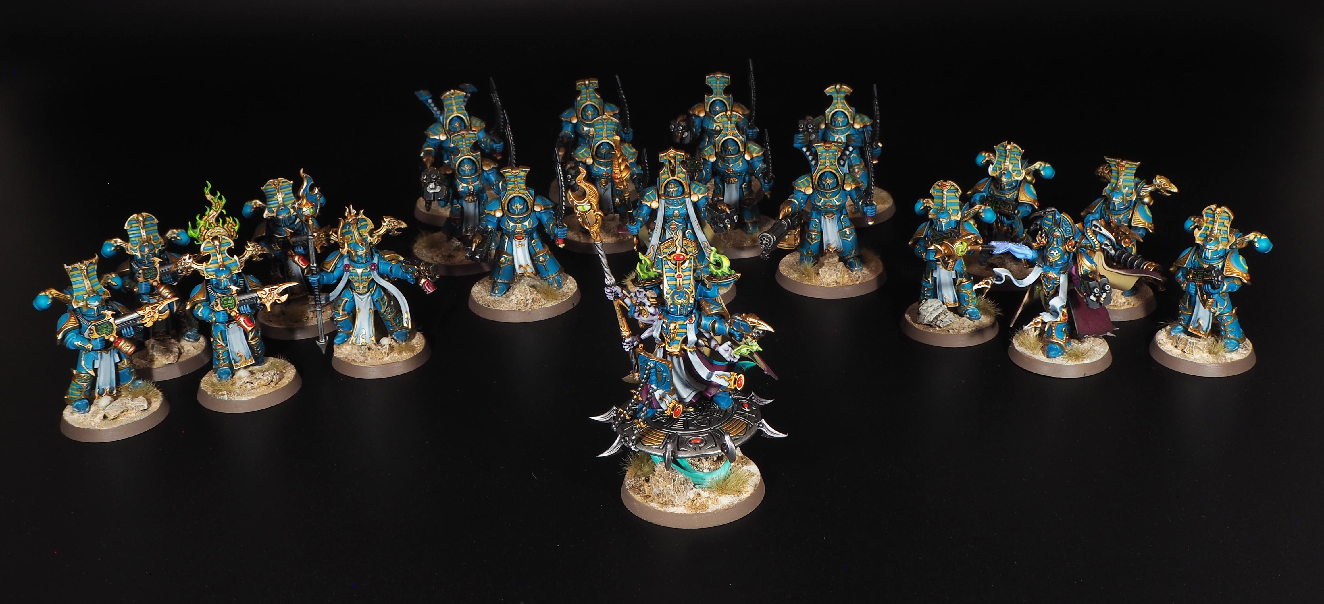 Chaos, Chaos Space Marines, Commissiofantasypainters, Thousand Sons, Warhammer 40,000, Warhammer Fantasy