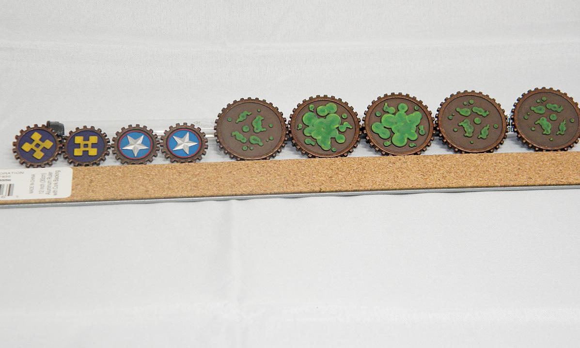 Rivet, Rivet Wars, Rivet Wars painted tokens