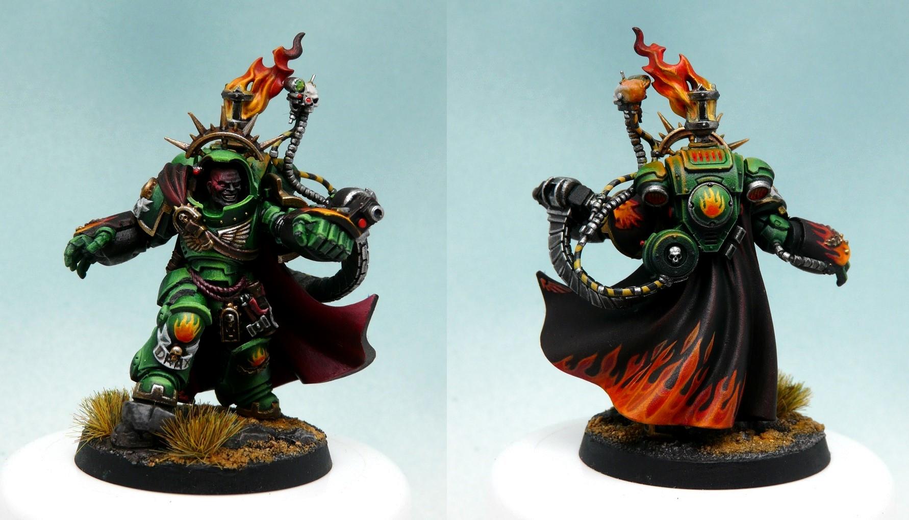 Adeptus Astartes, Armageddon, Badab War, Gravis Armor, Primaris, Salamanders, Space Marines
