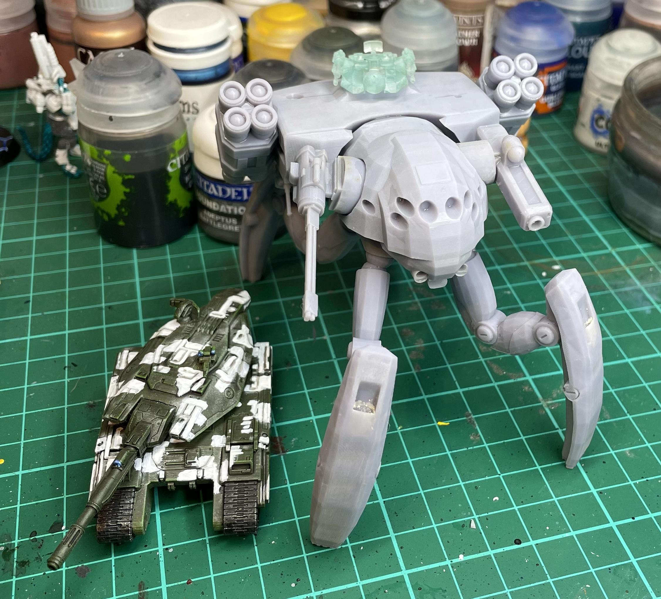 Horizon Wars, Mech, Mobile Turret, Spider Tank, Superweapon