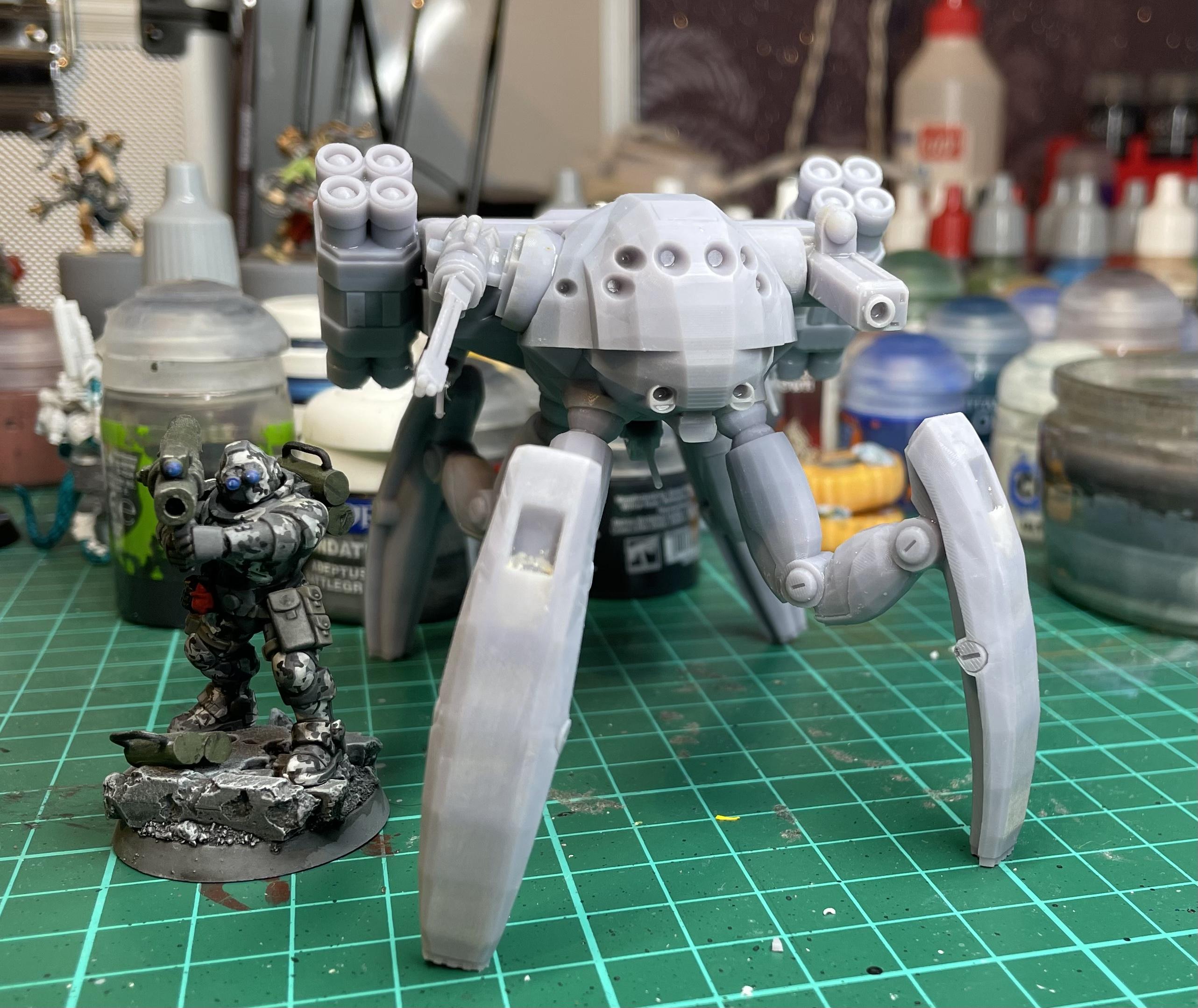 Horizon Wars, Mech, Mobile Turret, Spider Tank, Superweapon