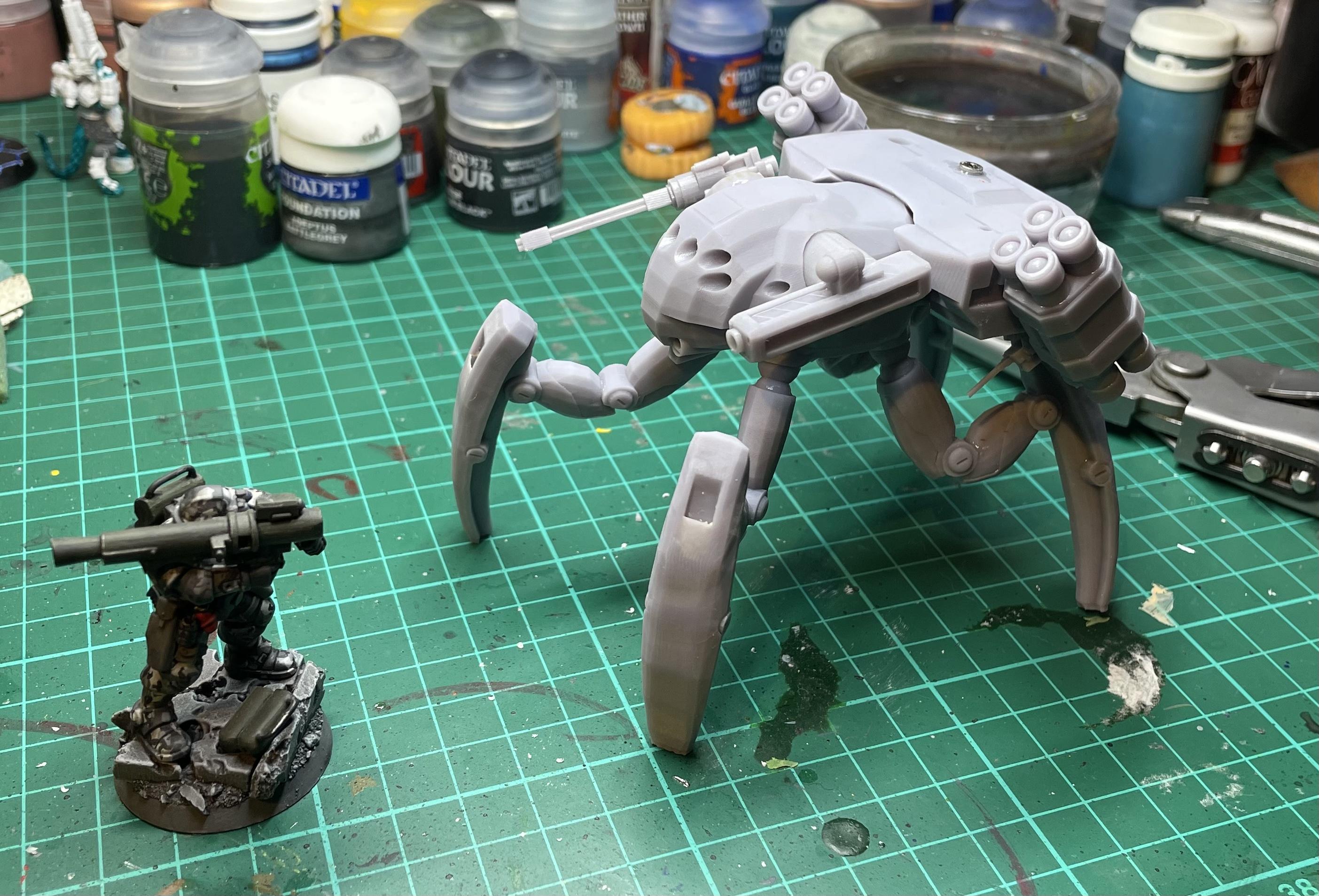 Horizon Wars, Mech, Mobile Turret, Spider Tank, Superweapon