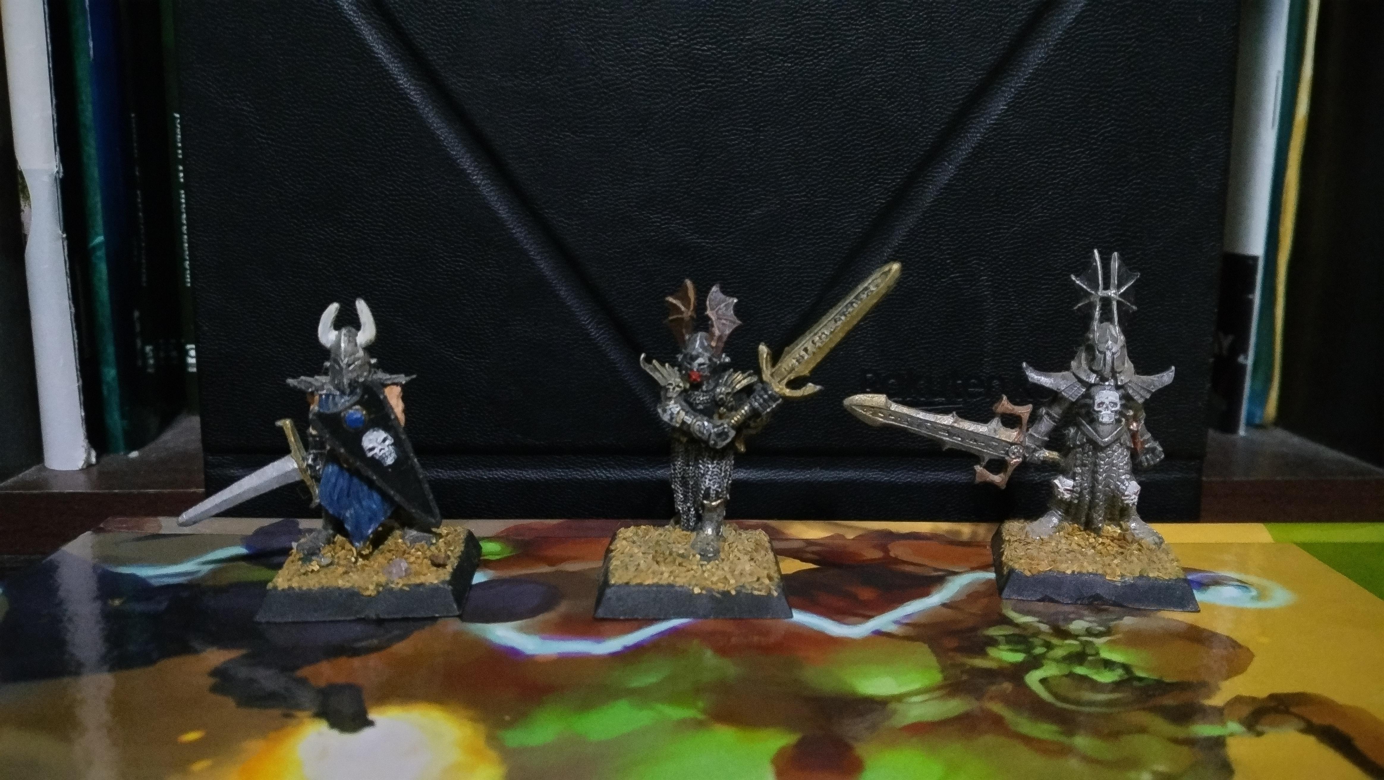 3-stage, Anti-paladin, Dungeons And Dragons, January 2023, Ral Partha, Work In Progress