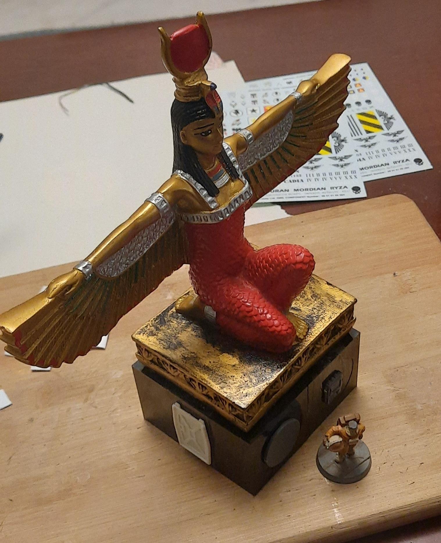Egypt, Isis, Statue