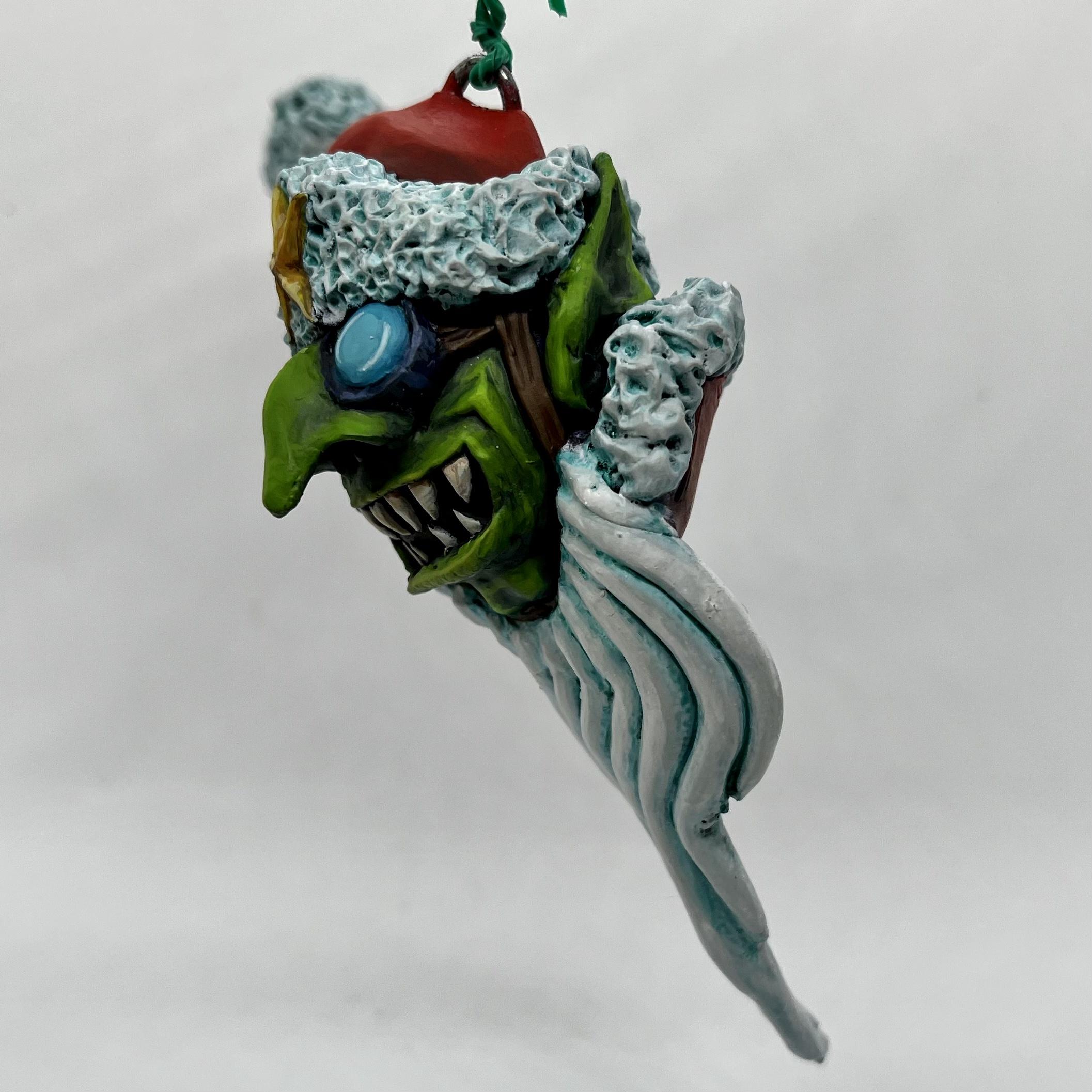 Christmas, Ornament, Red Gobbo