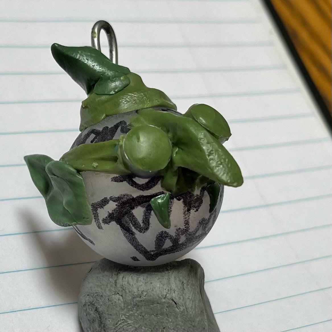 Christmas, Ornament, Red Gobbo